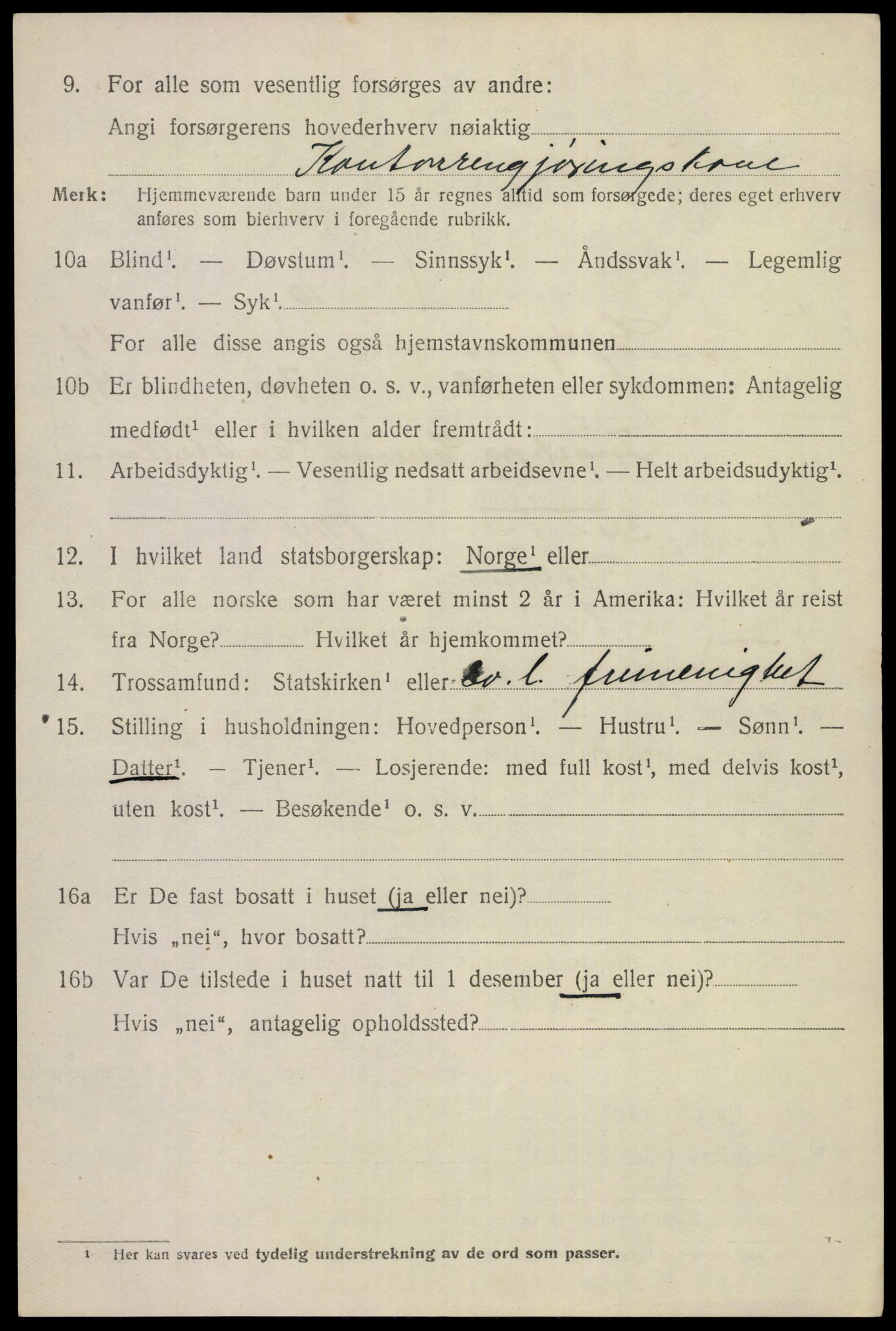 SAKO, 1920 census for Gjerpen, 1920, p. 16175