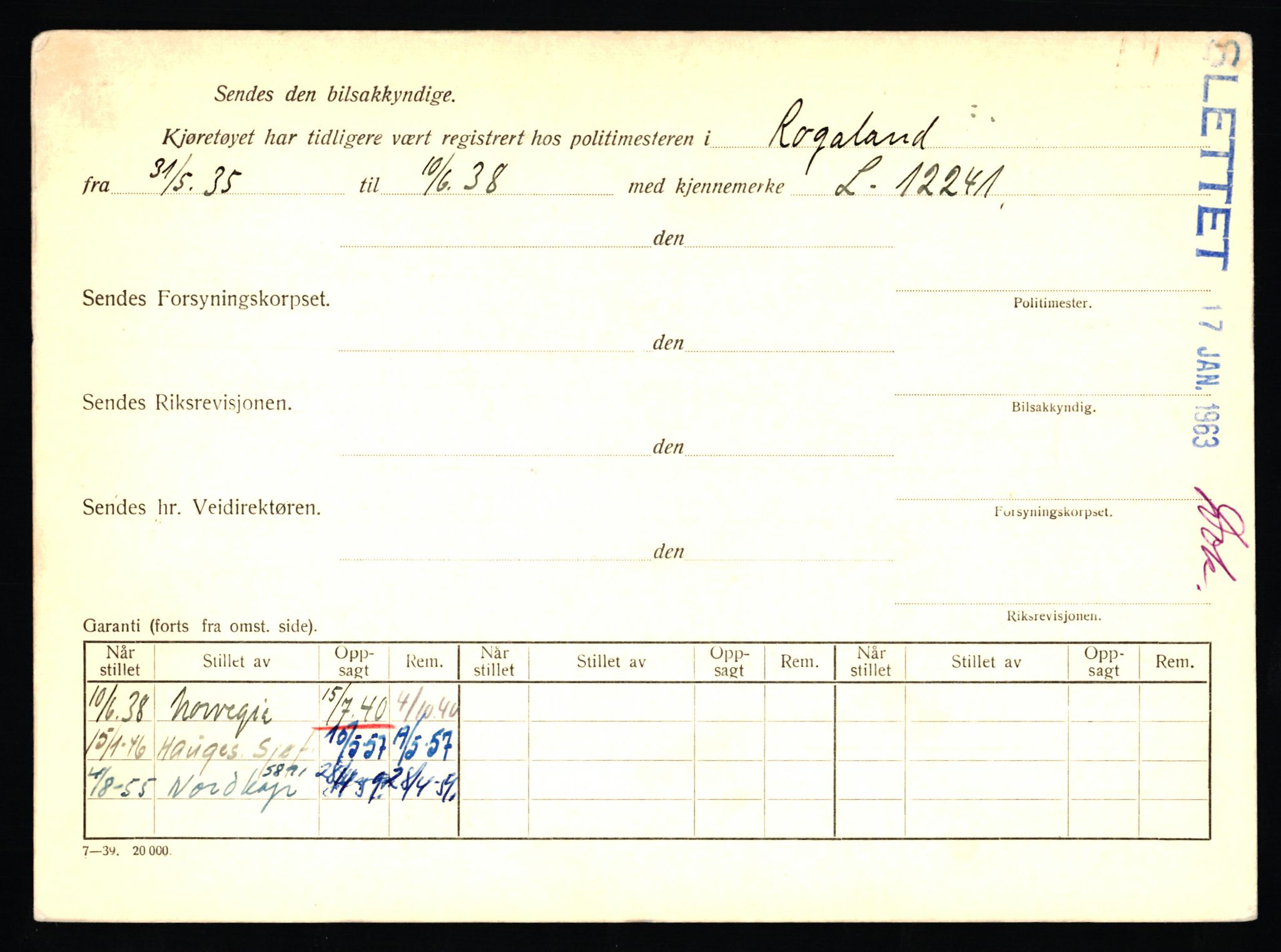 Stavanger trafikkstasjon, AV/SAST-A-101942/0/F/L0048: L-29100 - L-29899, 1930-1971, p. 836