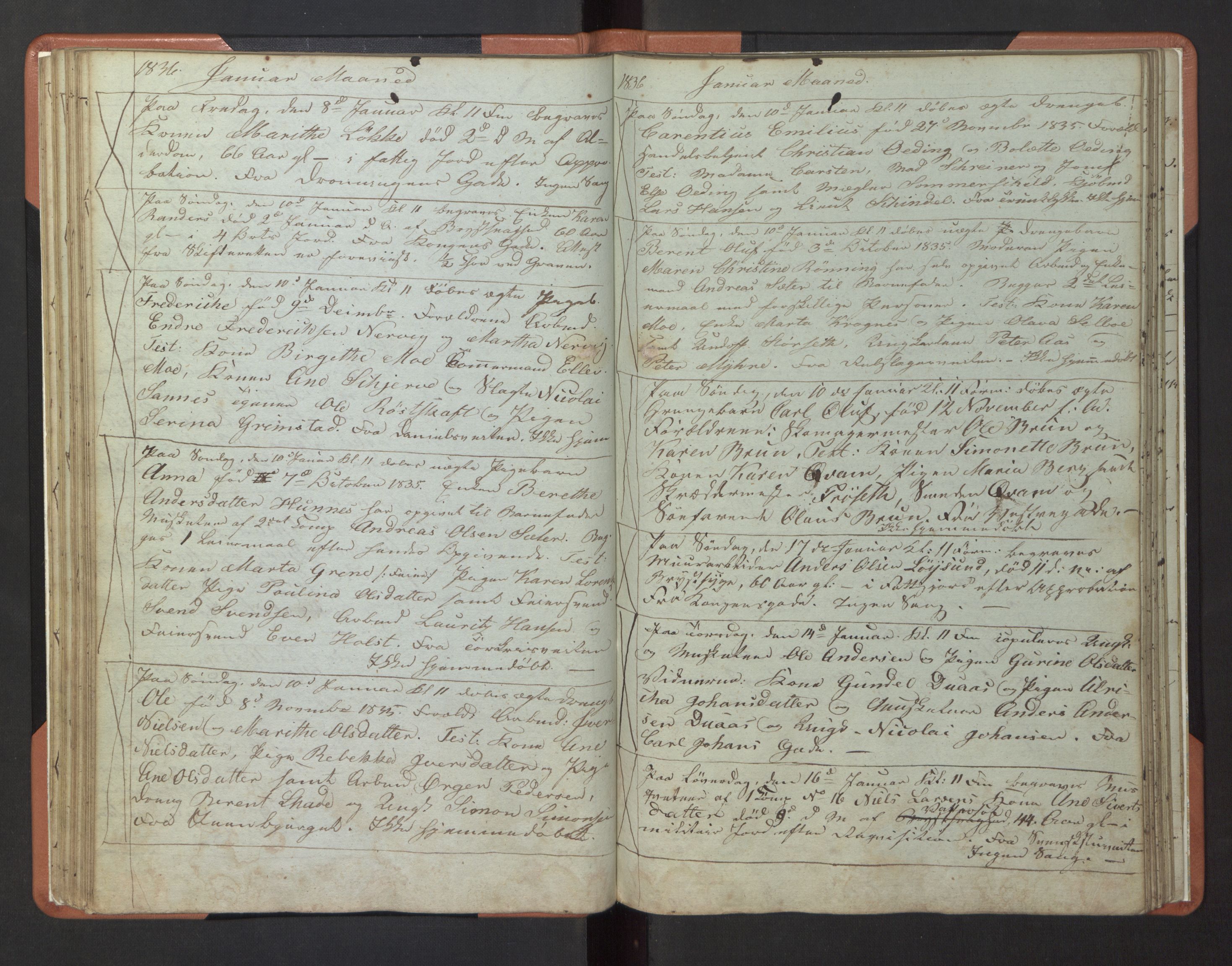 Ministerialprotokoller, klokkerbøker og fødselsregistre - Sør-Trøndelag, AV/SAT-A-1456/601/L0065: Diary records no. 601A32, 1835-1837