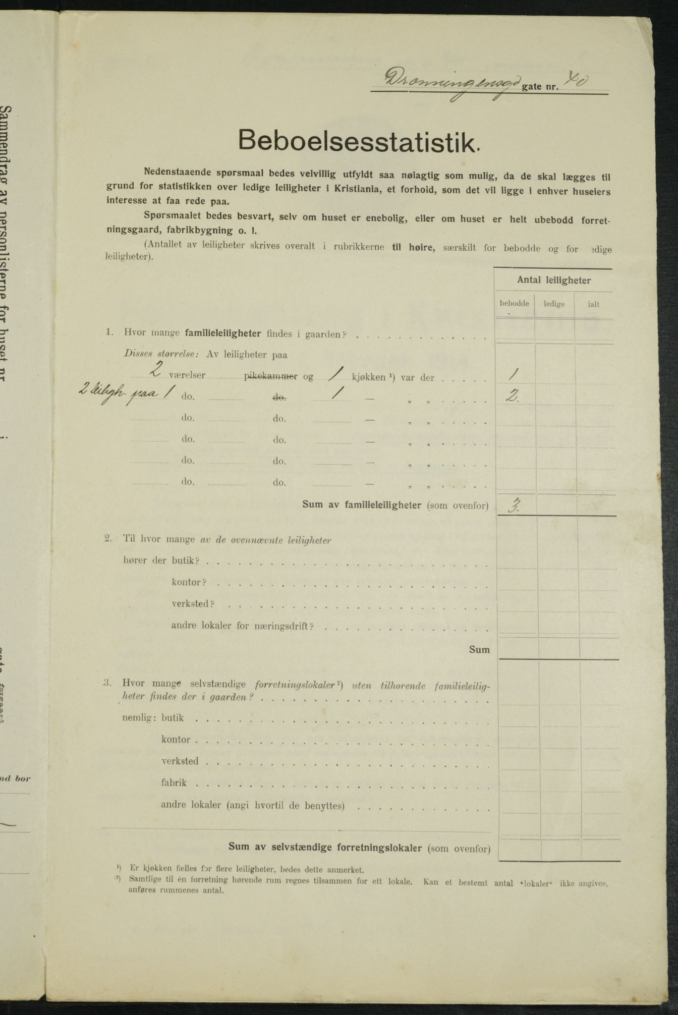 OBA, Municipal Census 1914 for Kristiania, 1914, p. 17589