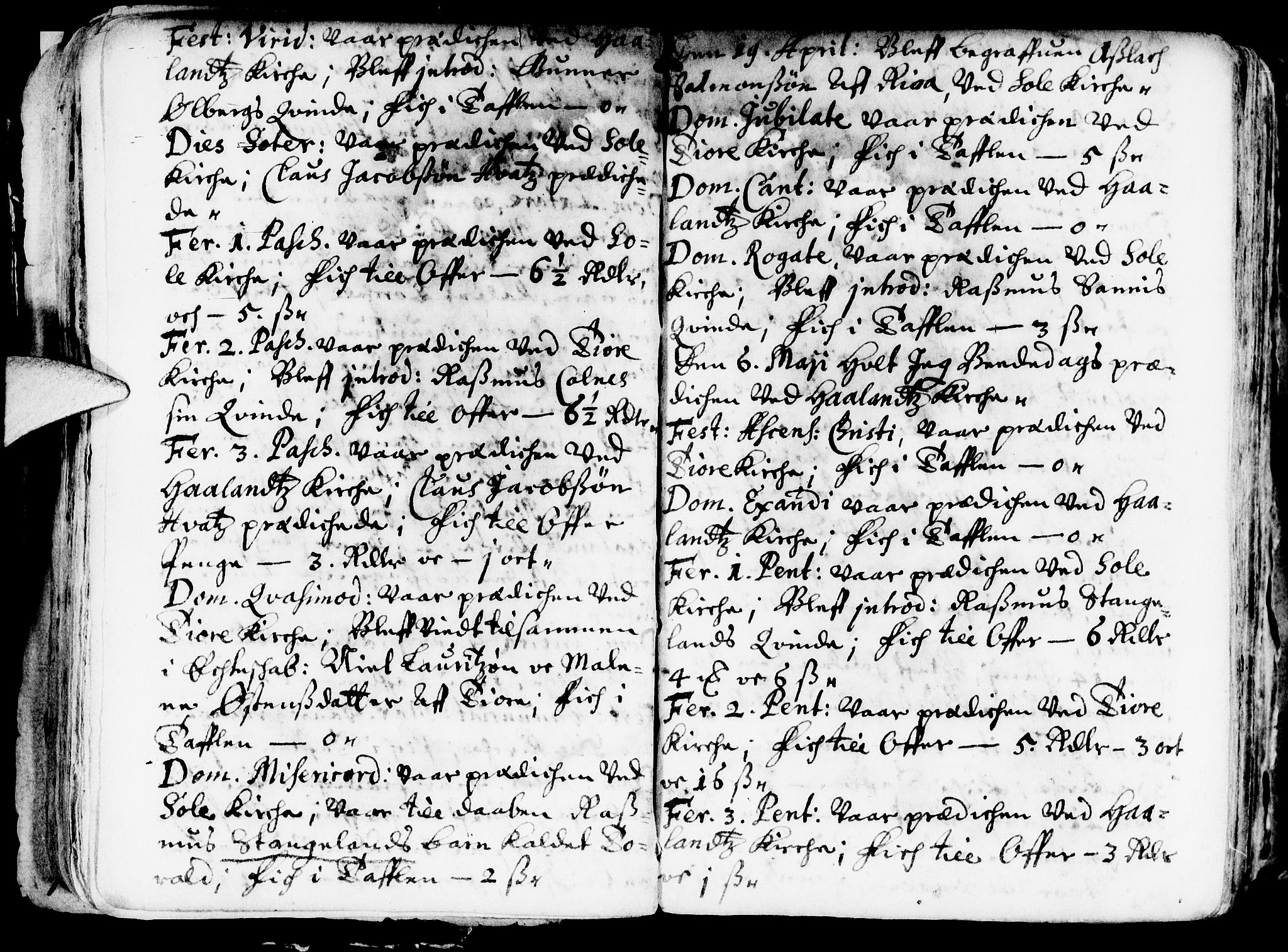 Håland sokneprestkontor, AV/SAST-A-101802/001/30BA/L0001: Parish register (official) no. A 1, 1671-1722