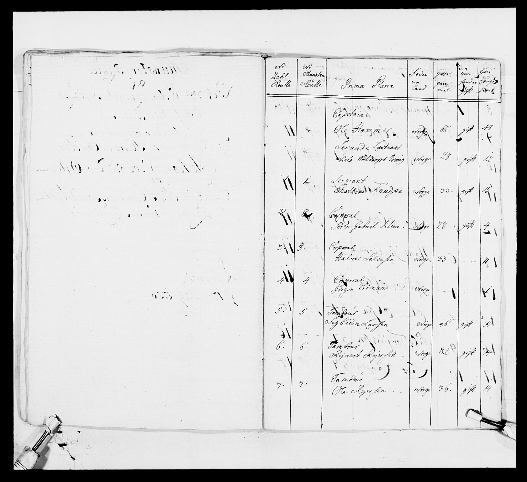 Kommanderende general (KG I) med Det norske krigsdirektorium, RA/EA-5419/E/Ea/L0523: 2. Vesterlenske regiment, 1748-1765, p. 238