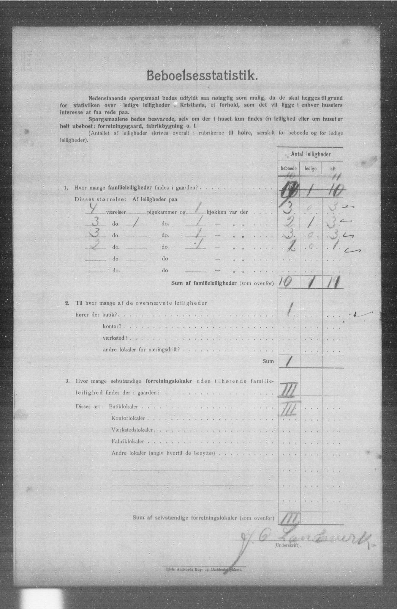 OBA, Municipal Census 1904 for Kristiania, 1904, p. 14980