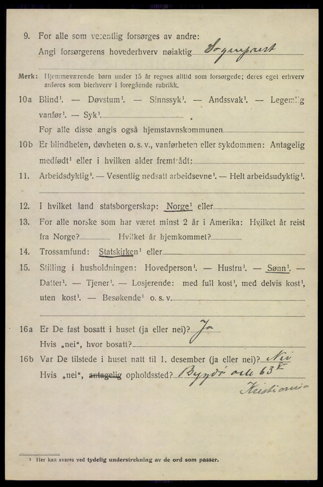 SAKO, 1920 census for Nore, 1920, p. 1459