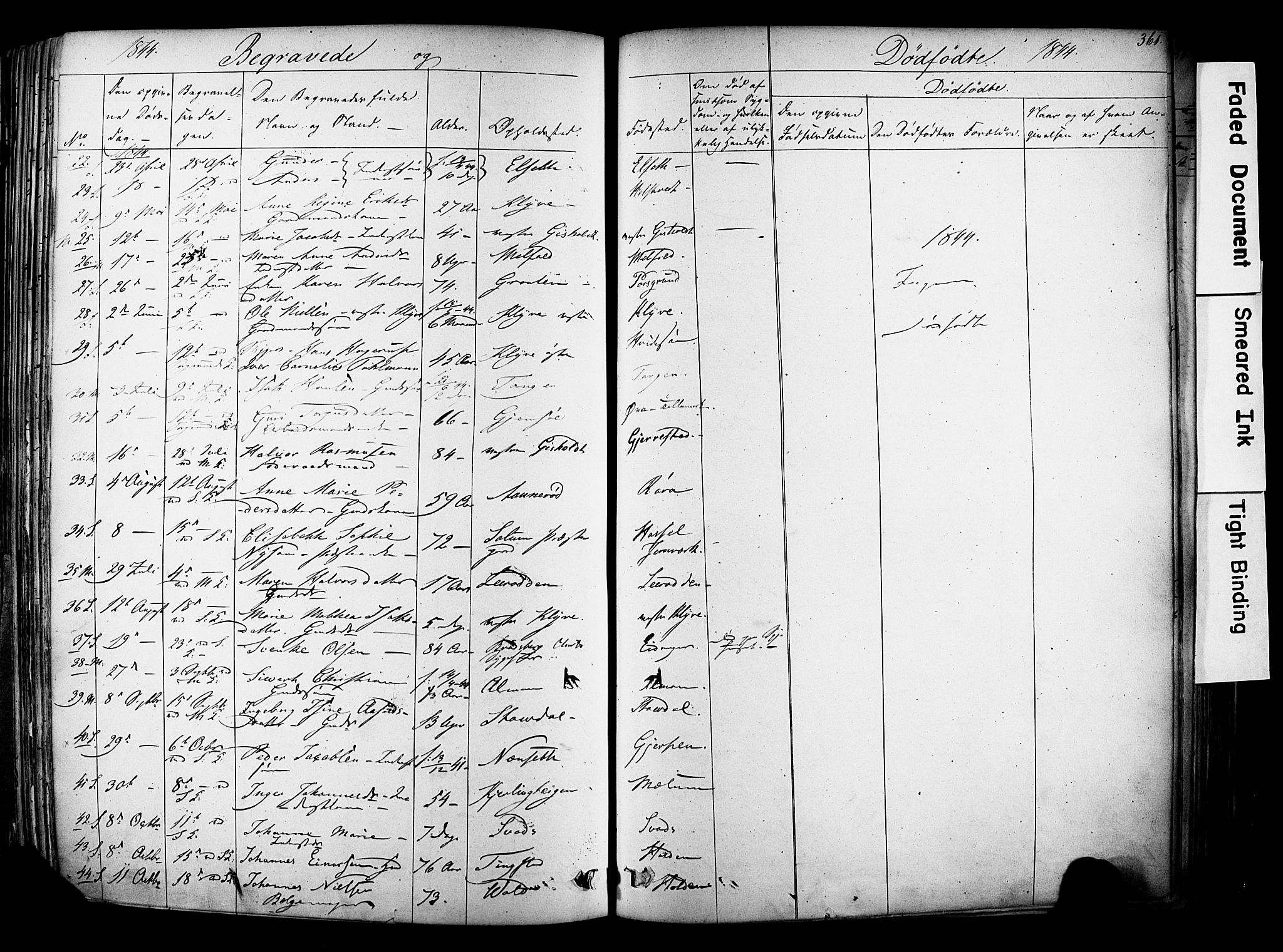 Solum kirkebøker, SAKO/A-306/F/Fa/L0006: Parish register (official) no. I 6, 1844-1855, p. 361