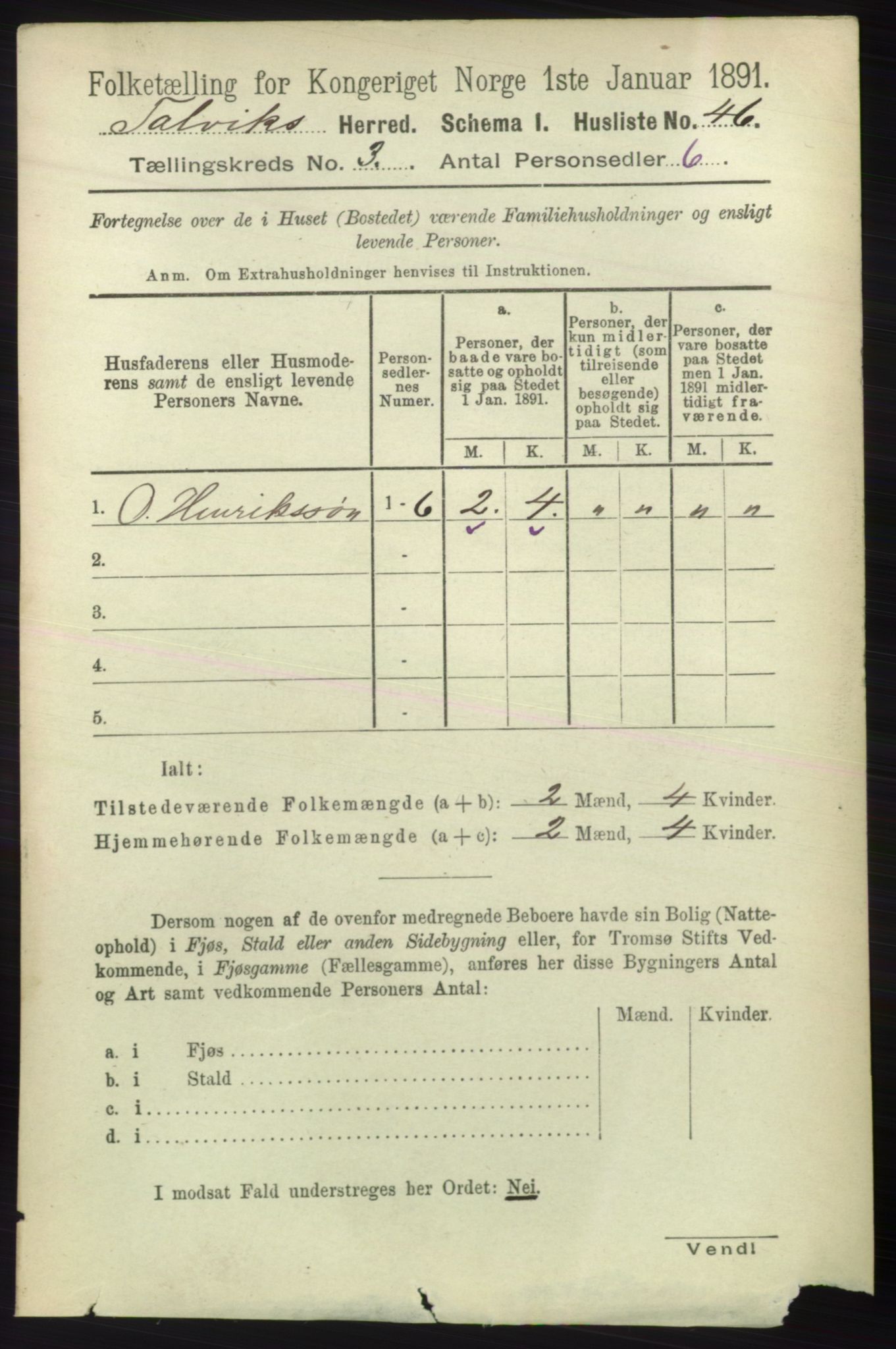 RA, 1891 census for 2013 Talvik, 1891, p. 721