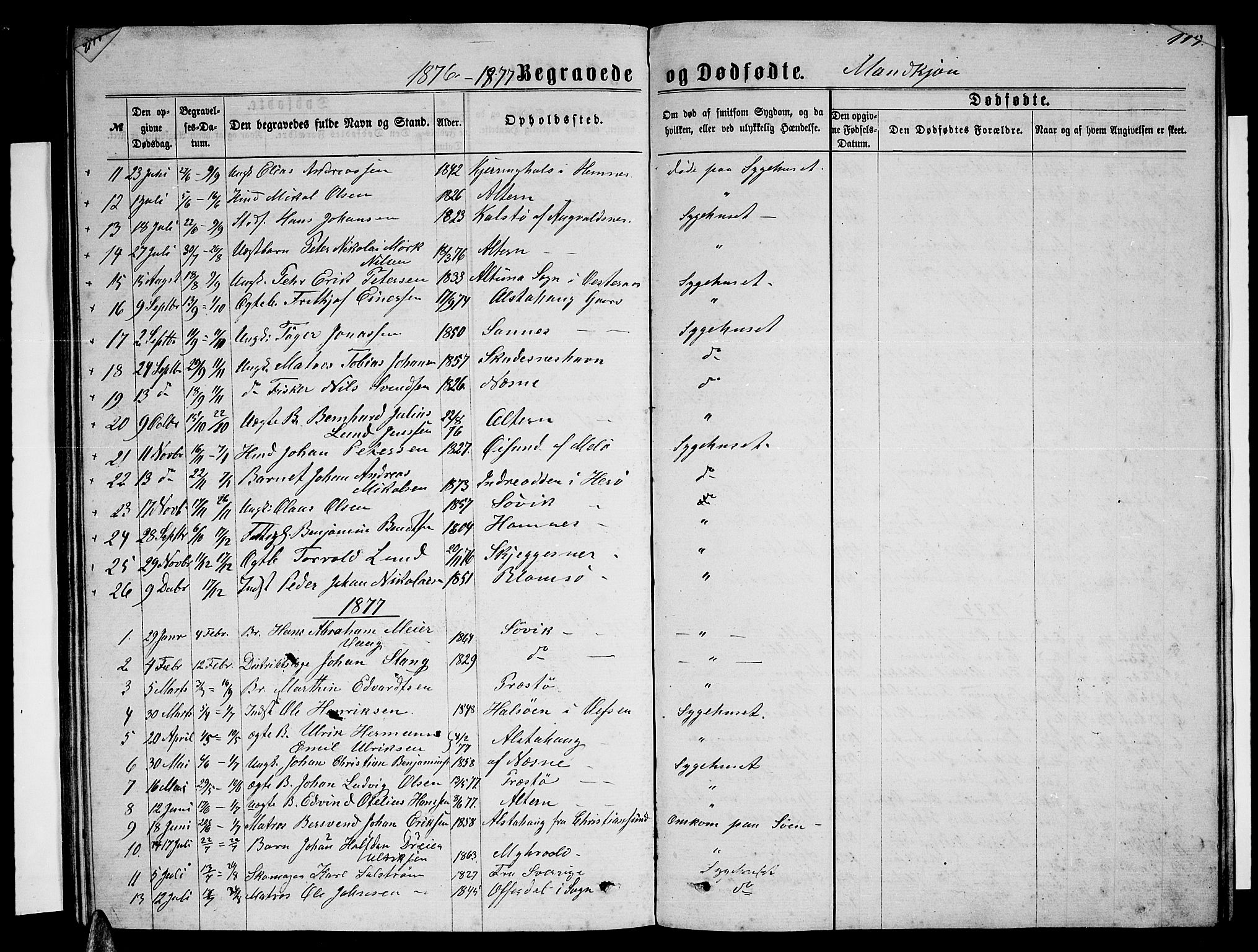 Ministerialprotokoller, klokkerbøker og fødselsregistre - Nordland, SAT/A-1459/830/L0461: Parish register (copy) no. 830C03, 1866-1881, p. 114
