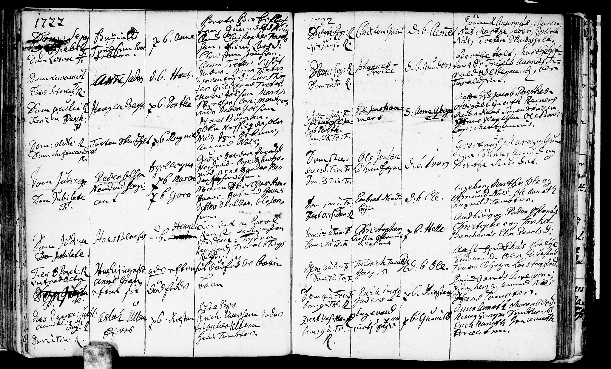 Fet prestekontor Kirkebøker, AV/SAO-A-10370a/F/Fa/L0001: Parish register (official) no. I 1, 1716-1751, p. 63