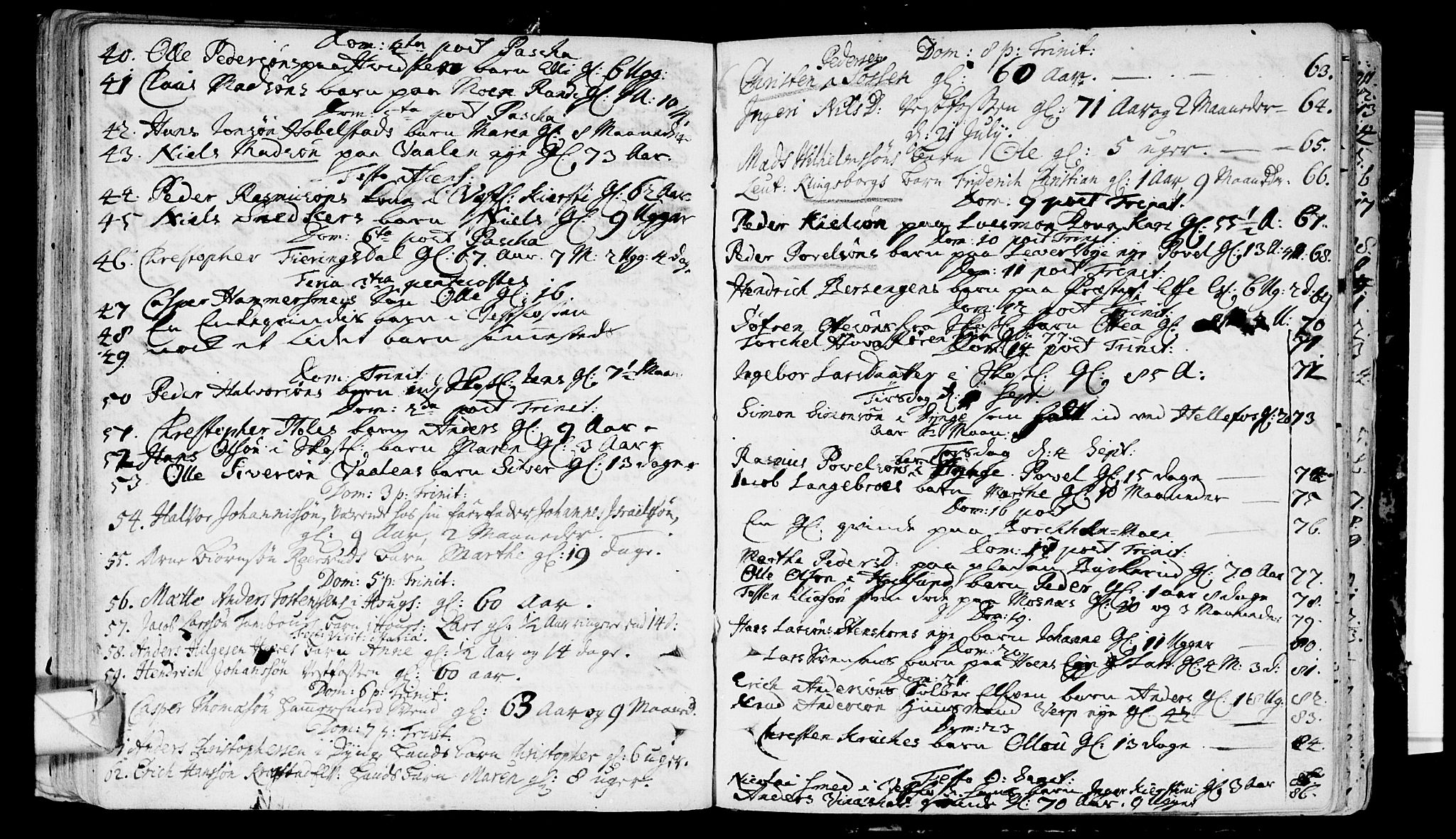 Eiker kirkebøker, SAKO/A-4/F/Fa/L0006: Parish register (official) no. I 6 /1, 1705-1733