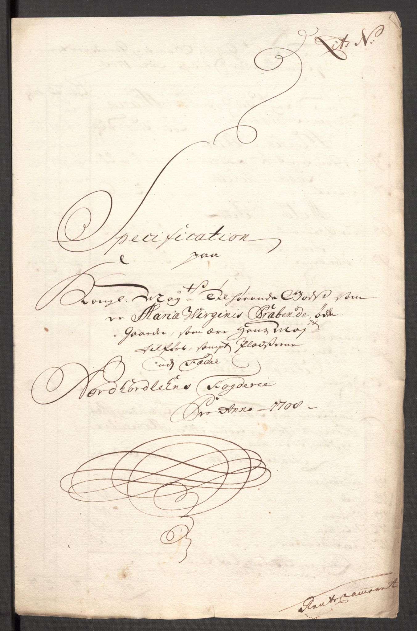 Rentekammeret inntil 1814, Reviderte regnskaper, Fogderegnskap, RA/EA-4092/R51/L3189: Fogderegnskap Nordhordland og Voss, 1708, p. 367