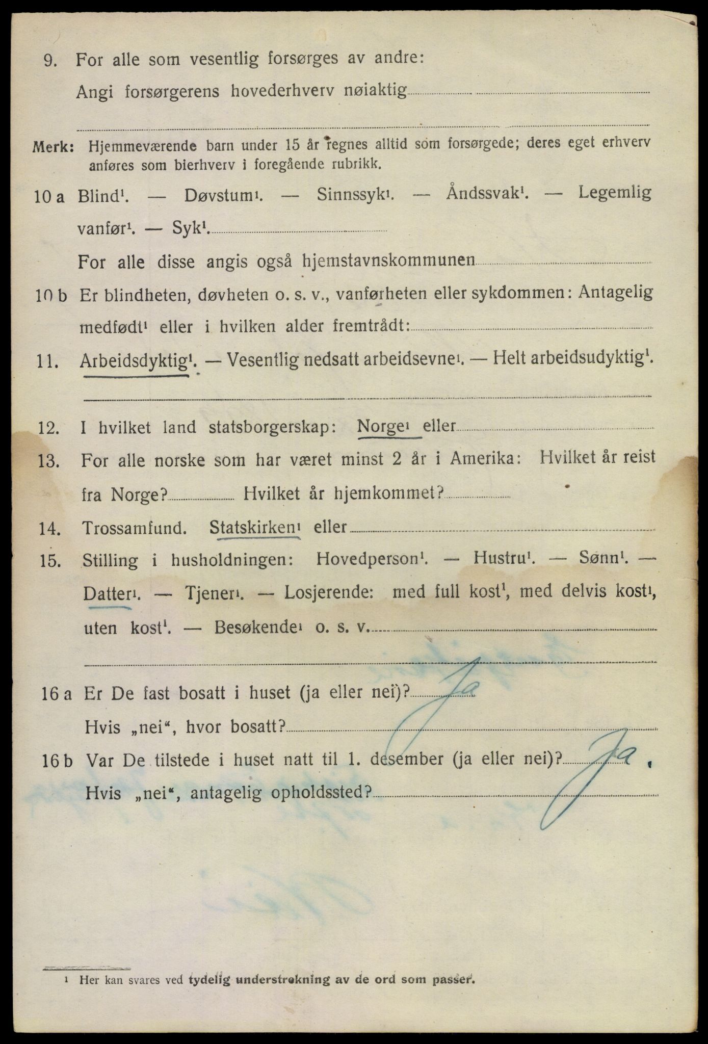 SAKO, 1920 census for Hurum, 1920, p. 10085