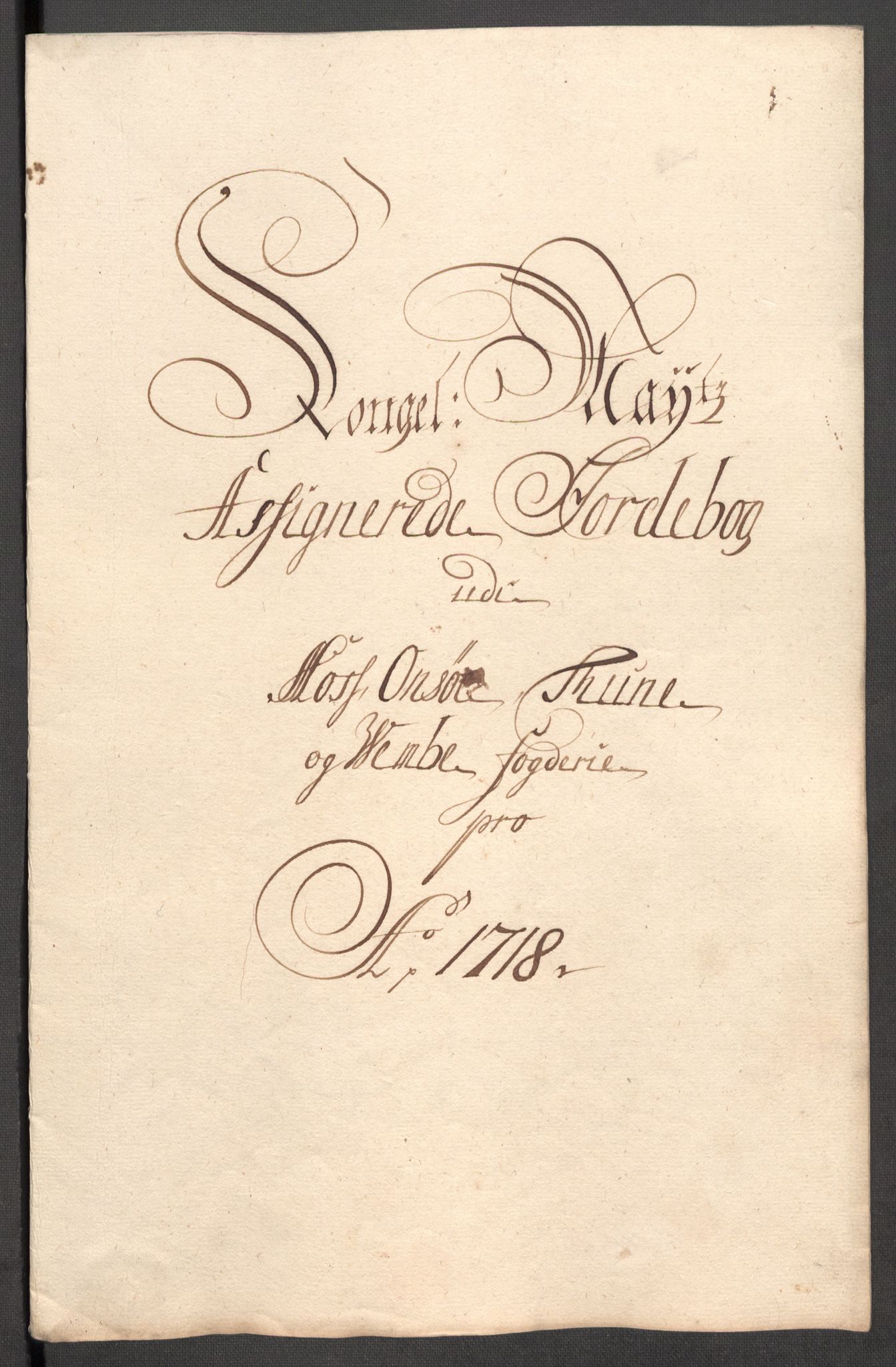 Rentekammeret inntil 1814, Reviderte regnskaper, Fogderegnskap, AV/RA-EA-4092/R04/L0143: Fogderegnskap Moss, Onsøy, Tune, Veme og Åbygge, 1718, p. 104