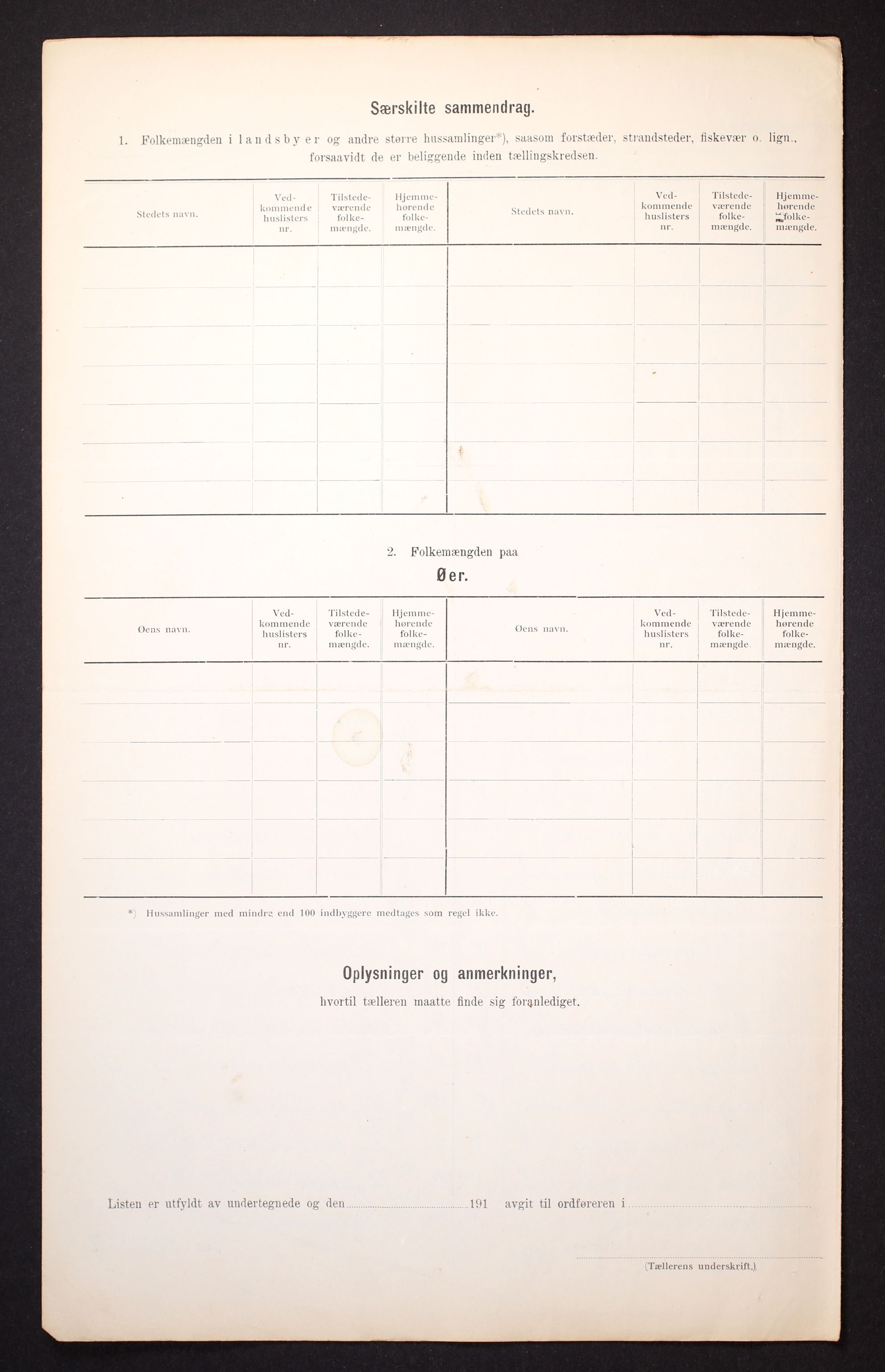 RA, 1910 census for Ullensaker, 1910, p. 8