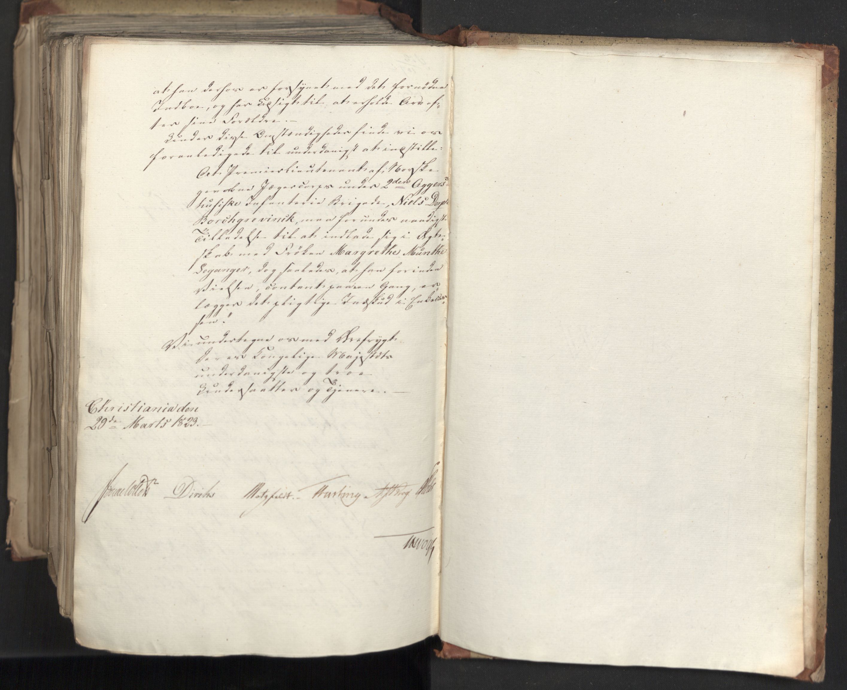 Statsrådsavdelingen i Stockholm, AV/RA-S-1003/D/Da/L0033: Regjeringsinnstillinger nr. 1-274, 1823, p. 712
