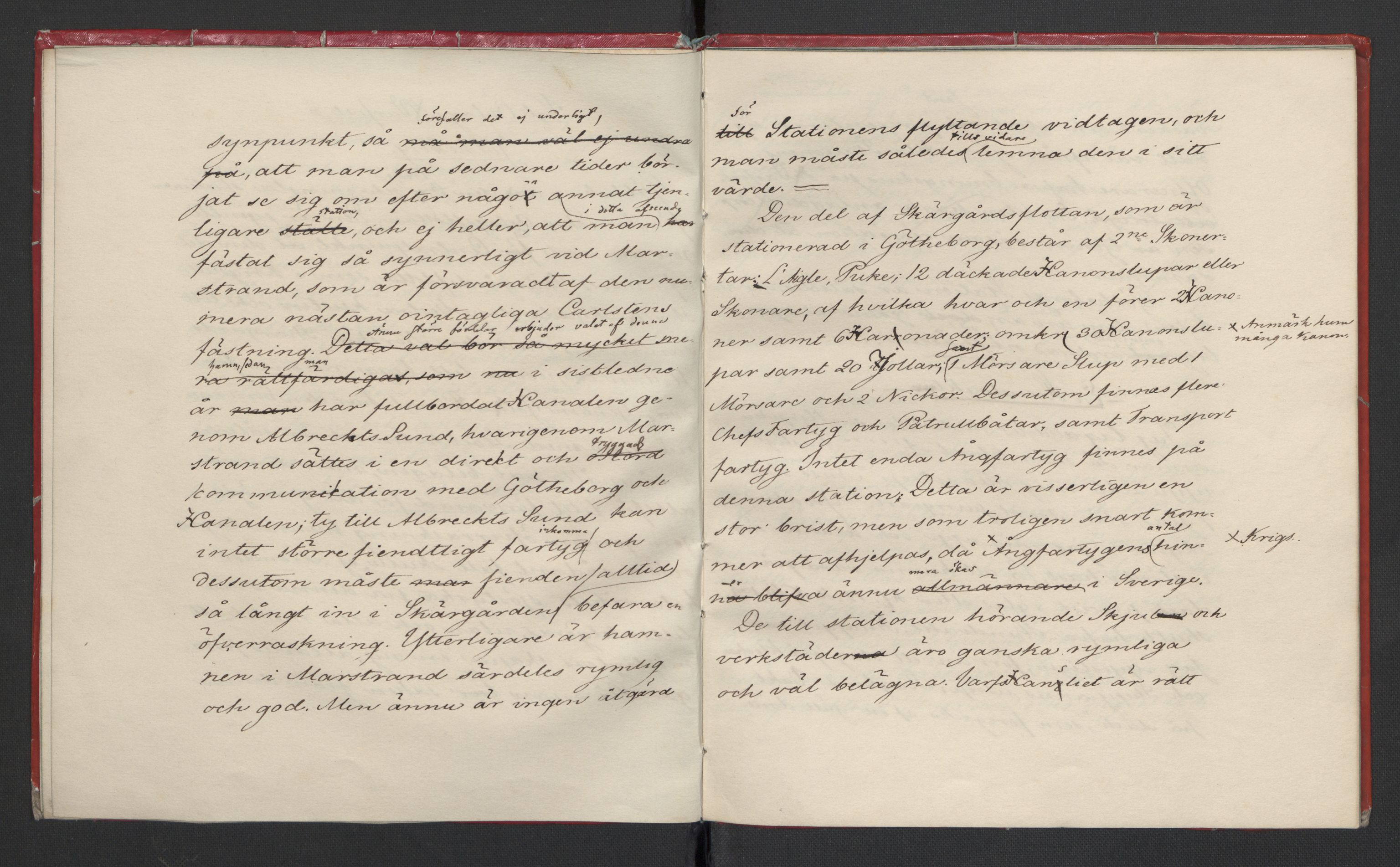 Bernadotte, RA/PA-0318/F/L0001/0001: Privat materiale fra Bernadottefamilien / Reisebeskrivelse, 1843, p. 9