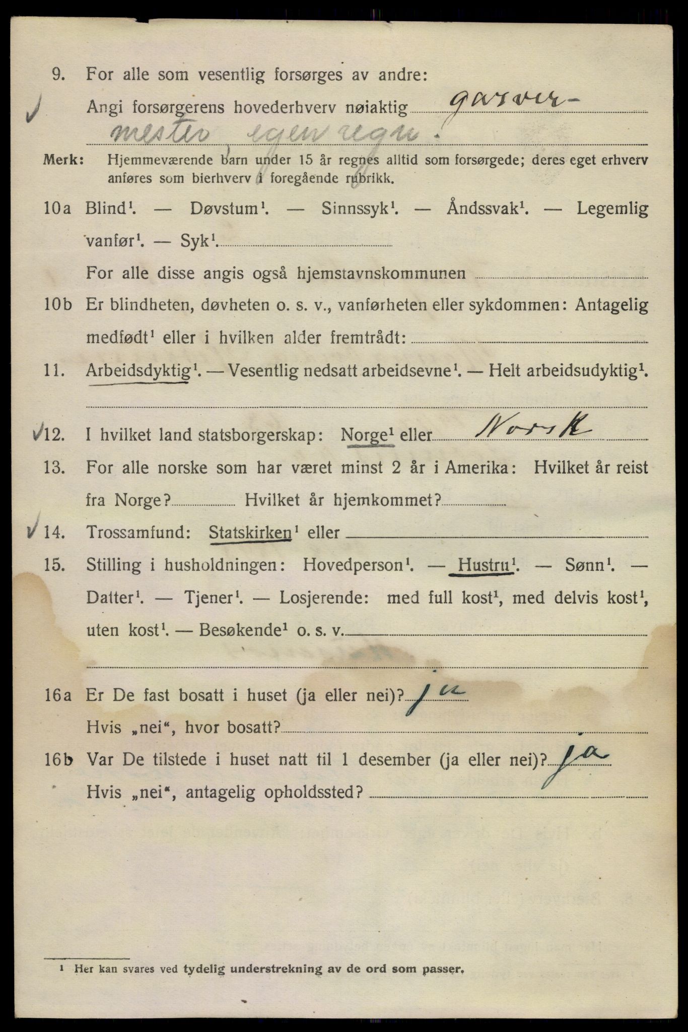 SAO, 1920 census for Kristiania, 1920, p. 346740