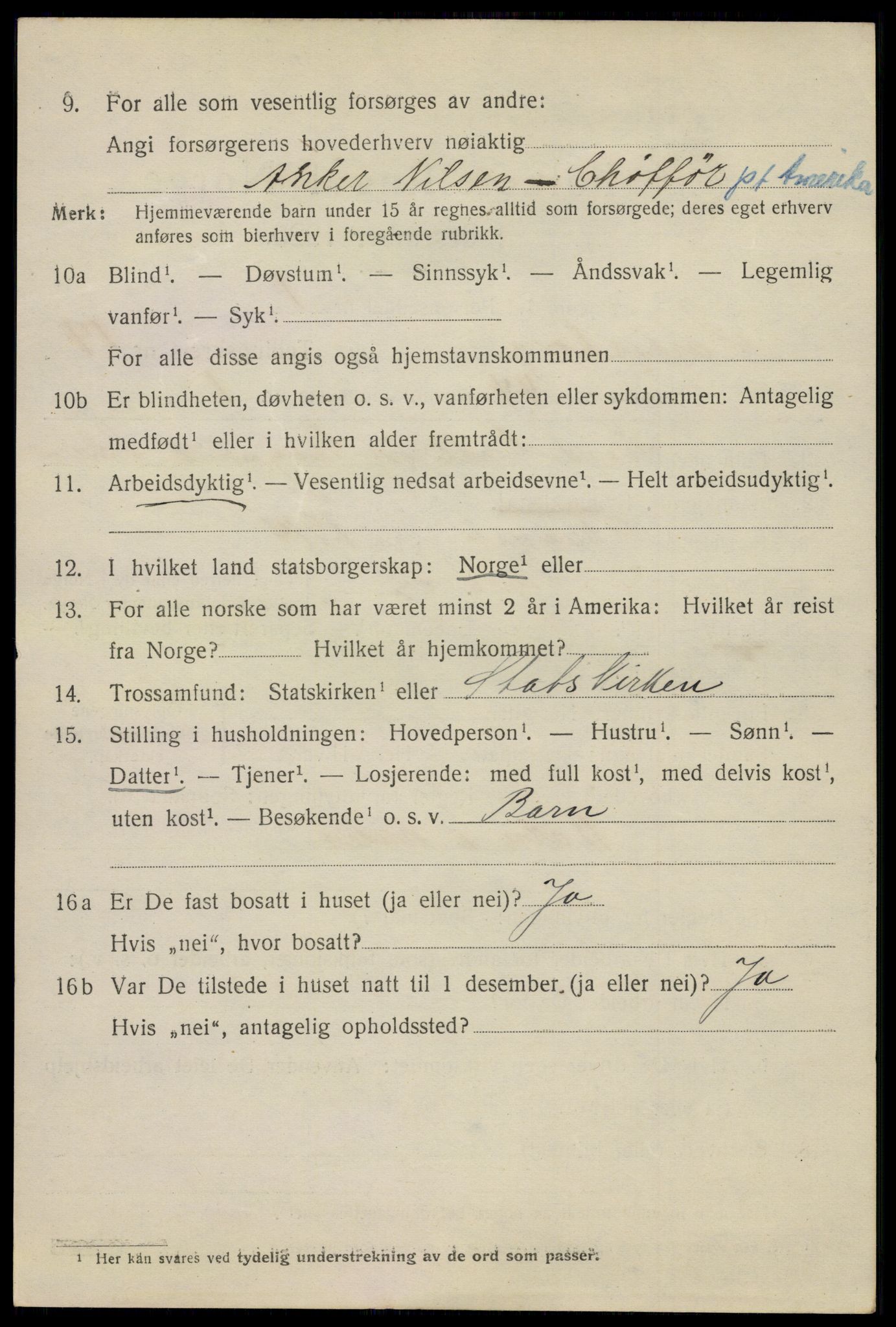 SAO, 1920 census for Sarpsborg, 1920, p. 29551