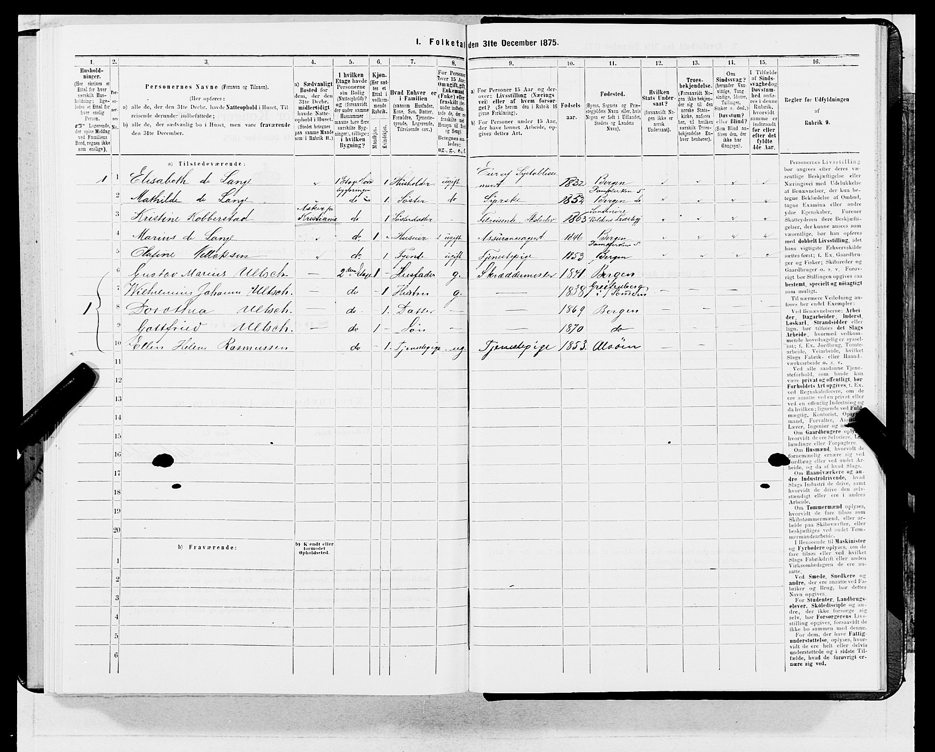 SAB, 1875 census for 1301 Bergen, 1875, p. 2895