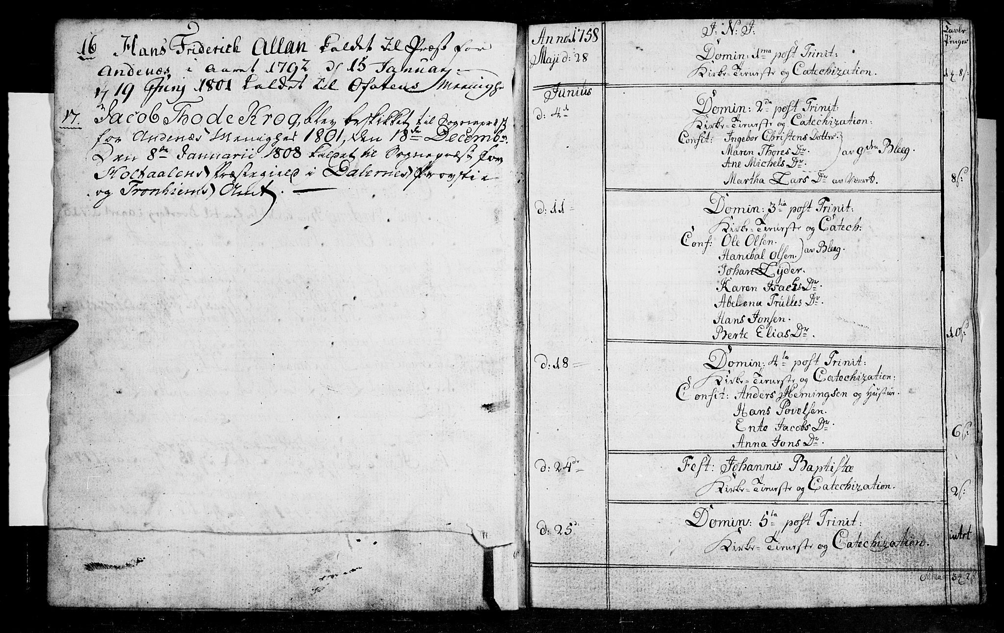 Ministerialprotokoller, klokkerbøker og fødselsregistre - Nordland, AV/SAT-A-1459/899/L1434: Parish register (official) no. 899A02, 1758-1789