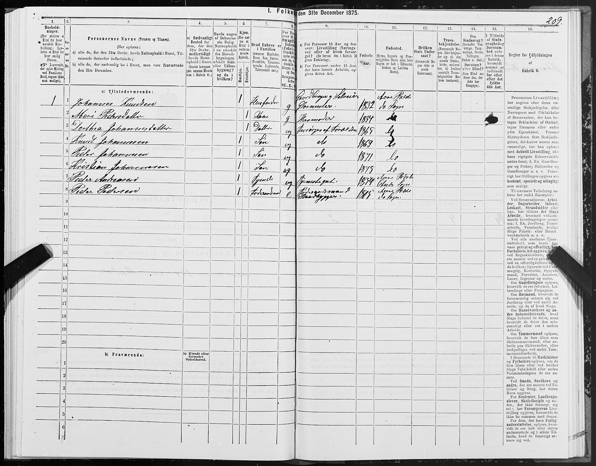 SAT, 1875 census for 1569P Aure, 1875, p. 5209