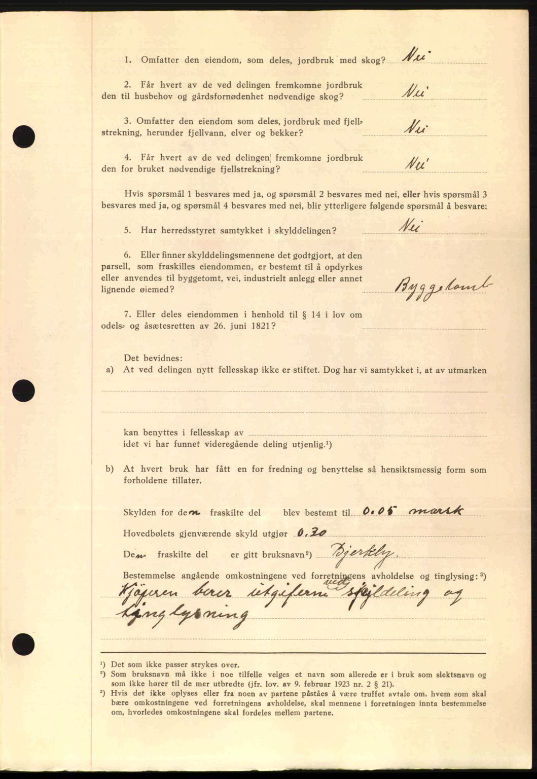 Romsdal sorenskriveri, AV/SAT-A-4149/1/2/2C: Mortgage book no. A13, 1942-1943, Diary no: : 2222/1942