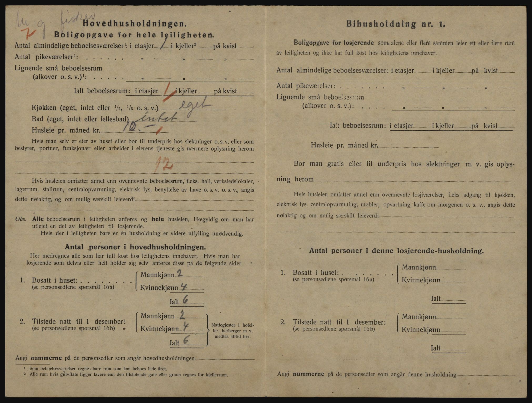 SATØ, 1920 census for Vardø, 1920, p. 2204