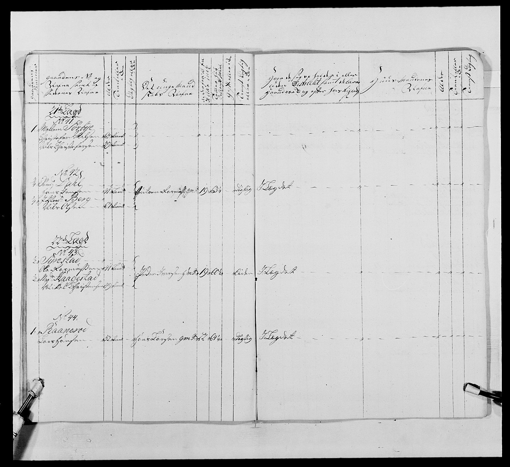 Kommanderende general (KG I) med Det norske krigsdirektorium, AV/RA-EA-5419/E/Ea/L0488: 1. Akershusiske regiment, 1765, p. 211