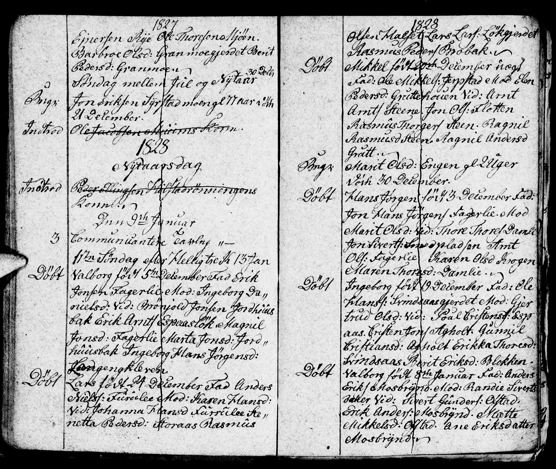 Meldal sokneprestkontor, AV/SAT-A-1123/1/I/I1/I1f/L0008: Parish register draft no. 672I1F, 1827-1866