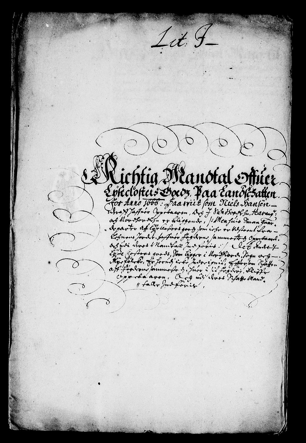 Rentekammeret inntil 1814, Reviderte regnskaper, Stiftamtstueregnskaper, Bergen stiftamt, AV/RA-EA-6043/R/Rc/L0020: Bergen stiftamt, 1666