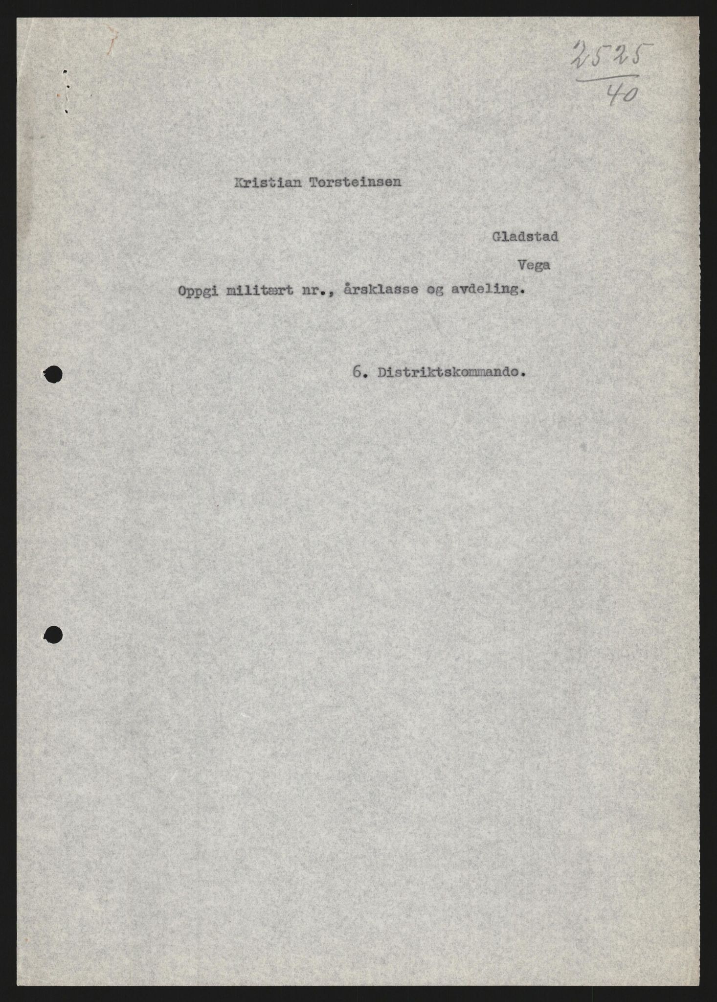 Forsvaret, Forsvarets krigshistoriske avdeling, AV/RA-RAFA-2017/Y/Yb/L0123: II-C-11-600  -  6. Divisjon med avdelinger, 1940, p. 519