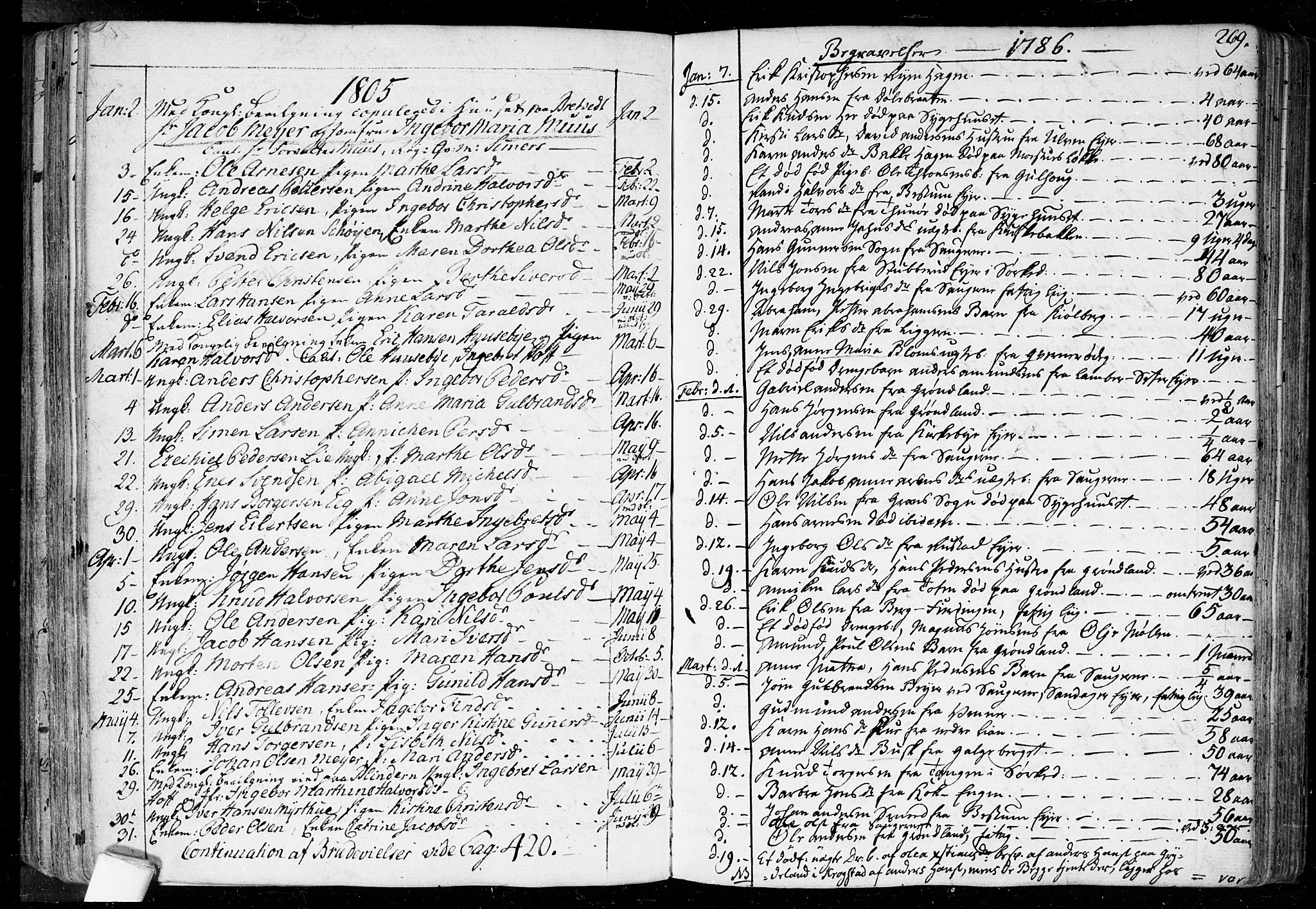 Aker prestekontor kirkebøker, SAO/A-10861/F/L0010: Parish register (official) no. 10, 1786-1809, p. 269