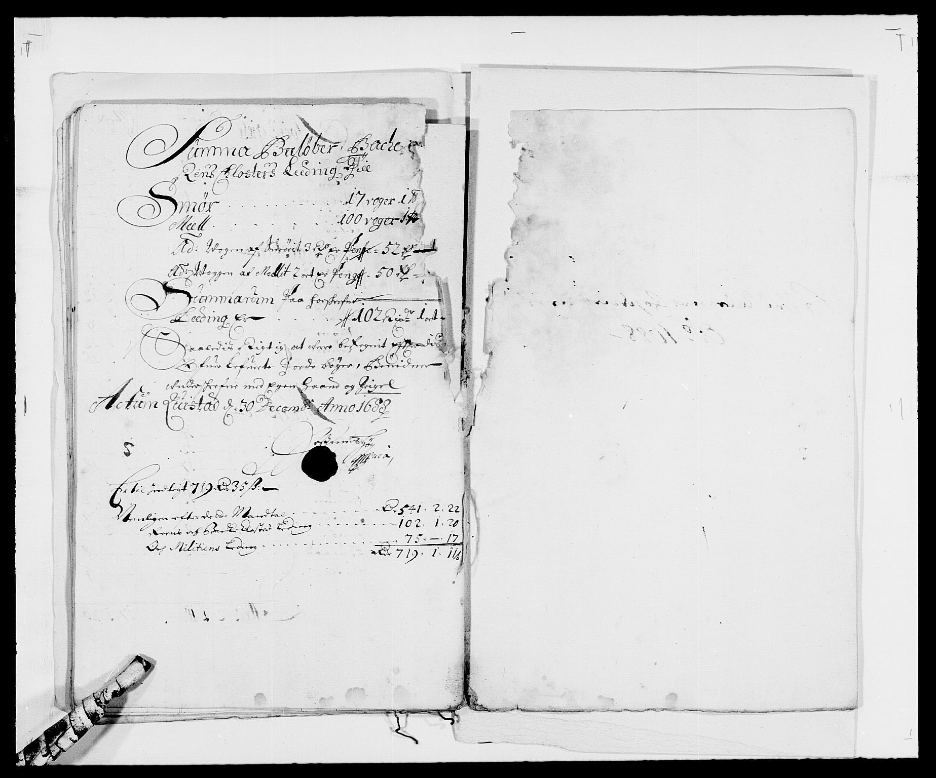 Rentekammeret inntil 1814, Reviderte regnskaper, Fogderegnskap, AV/RA-EA-4092/R63/L4306: Fogderegnskap Inderøy, 1687-1689, p. 323