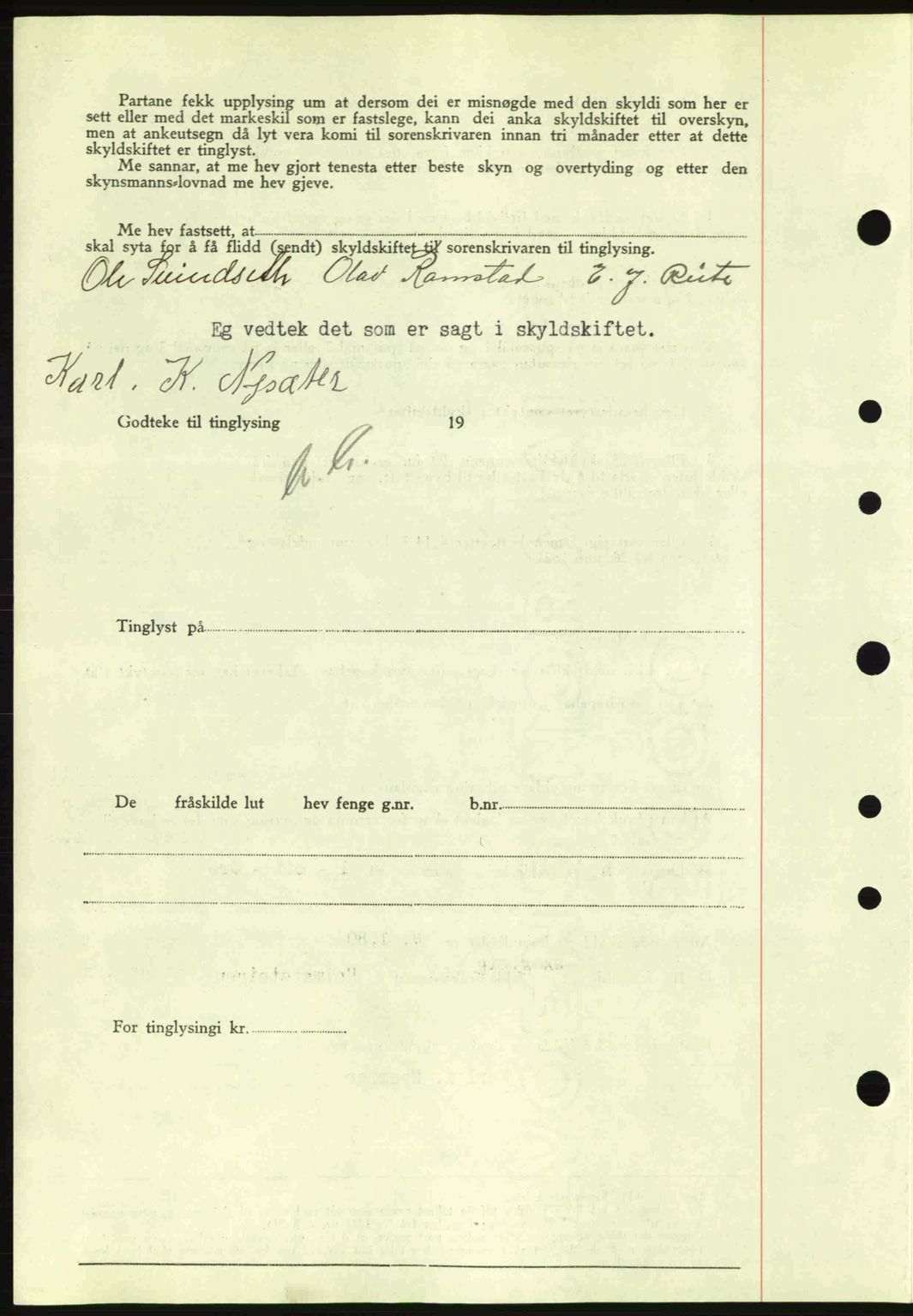 Nordre Sunnmøre sorenskriveri, AV/SAT-A-0006/1/2/2C/2Ca: Mortgage book no. A2, 1936-1937, Diary no: : 1448/1936