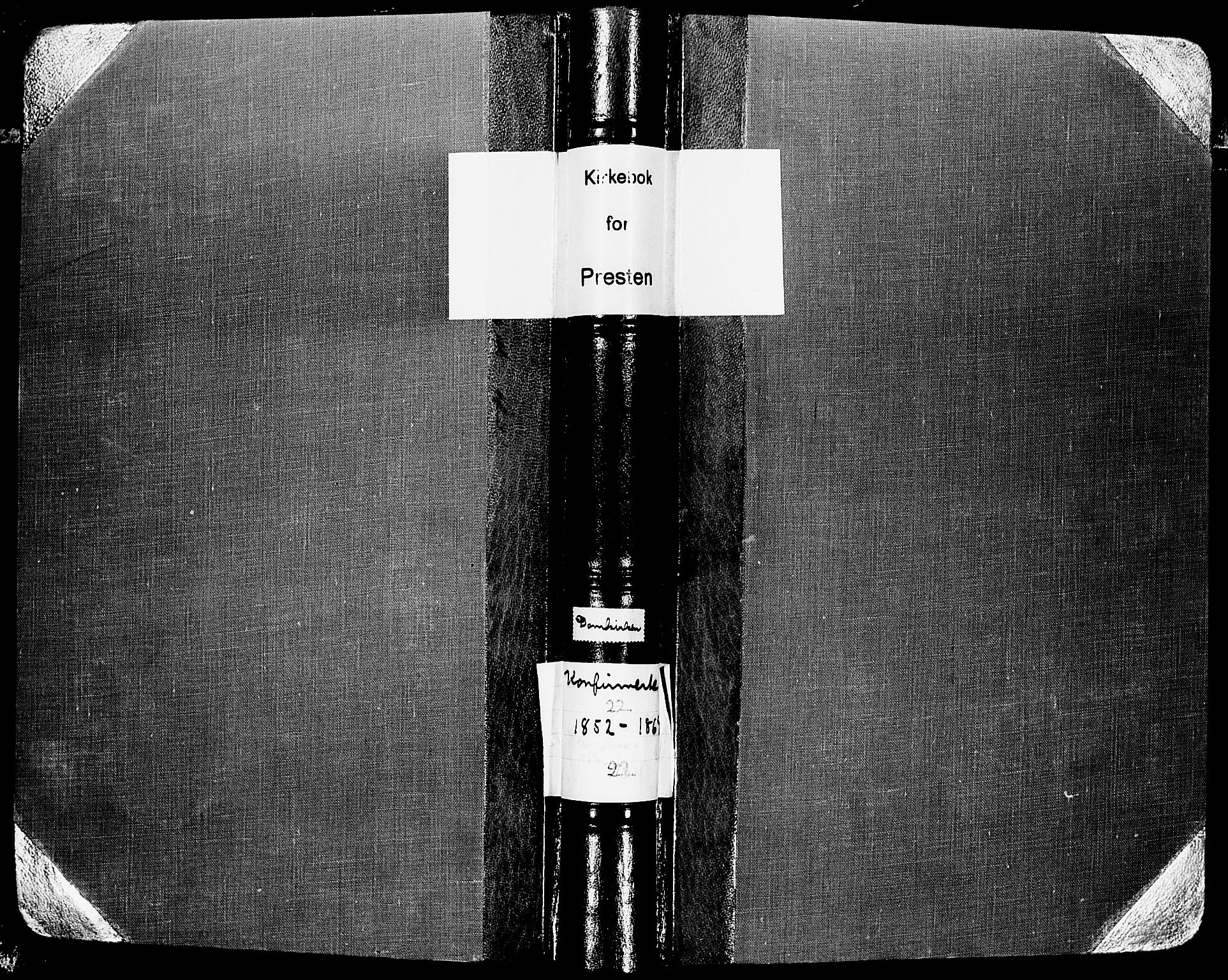 Domkirken sokneprestembete, AV/SAB-A-74801/H/Haa/L0028: Parish register (official) no. C 3, 1852-1864