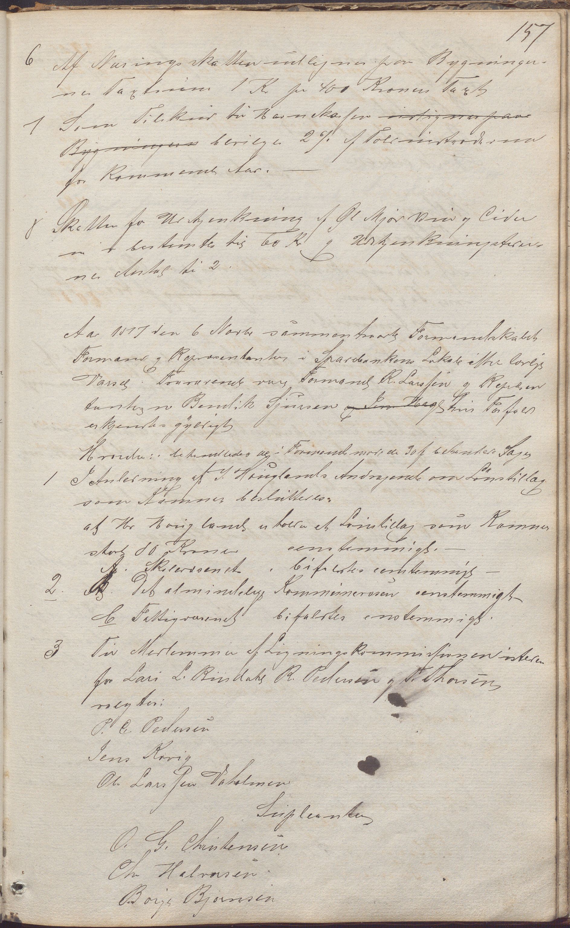 Skudeneshavn kommune - Formannskapet, IKAR/A-361/Aa/L0001: Møtebok, 1858-1880, p. 157a