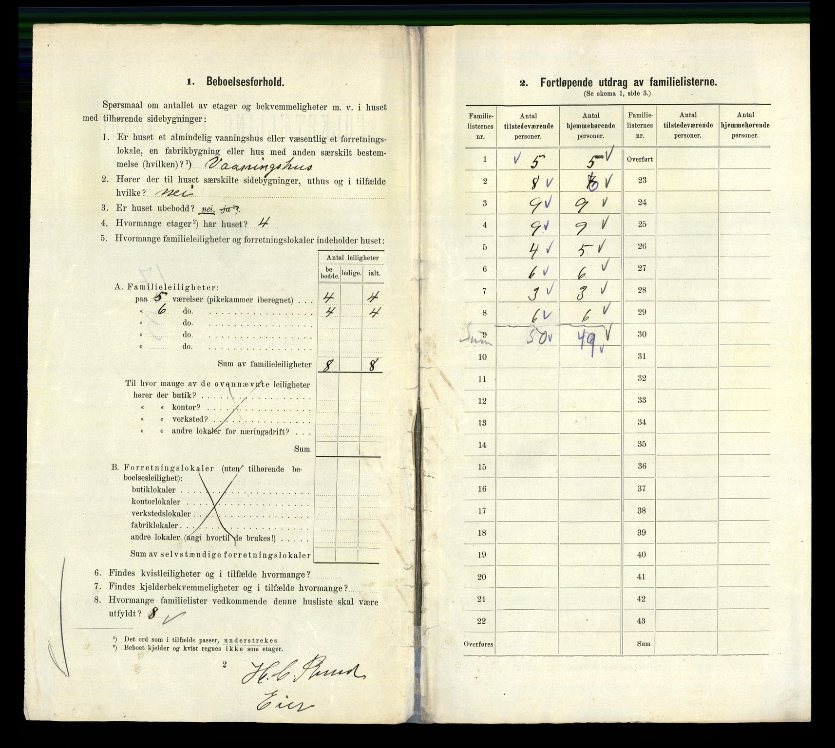 RA, 1910 census for Kristiania, 1910, p. 56202