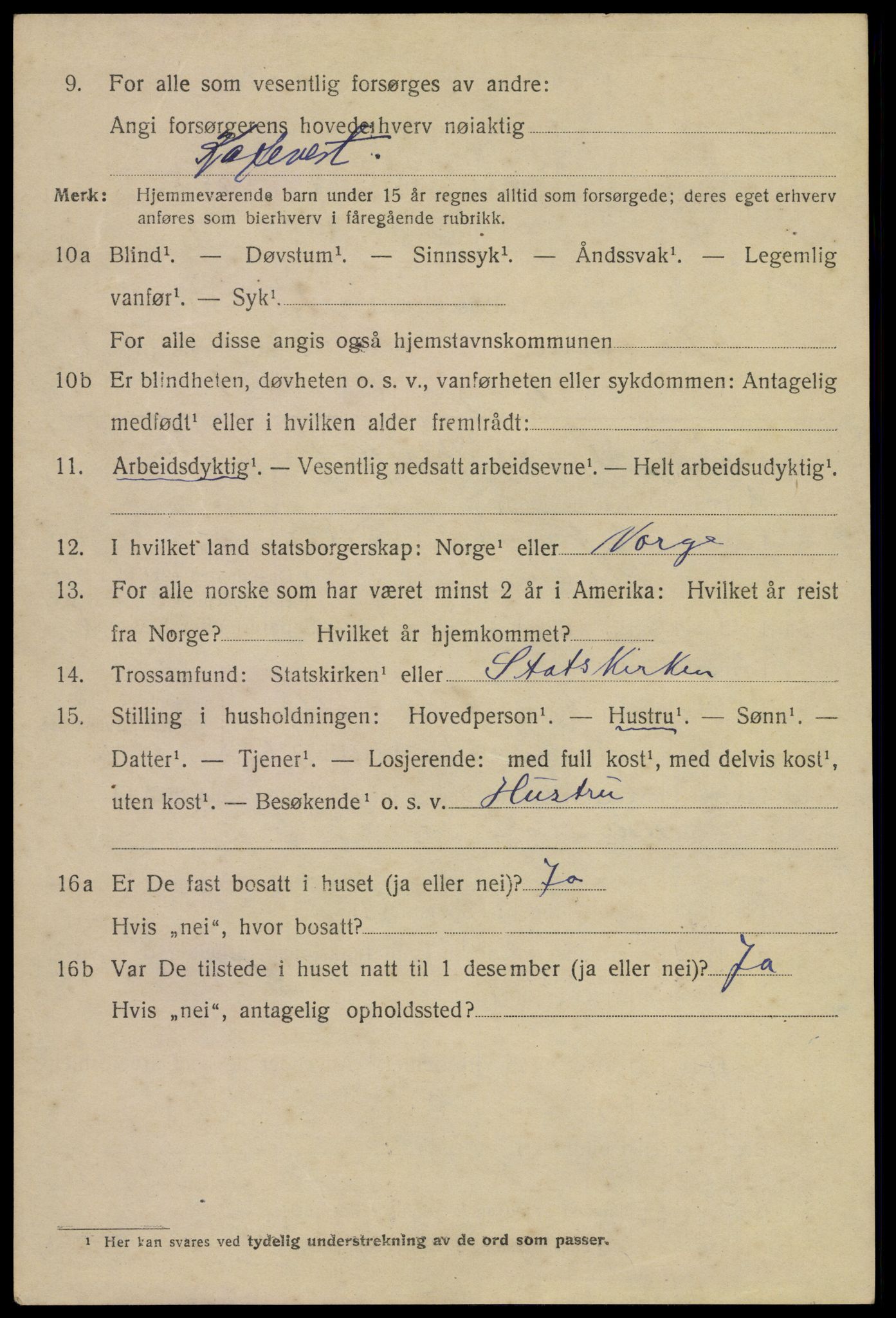 SAKO, 1920 census for Drammen, 1920, p. 46224