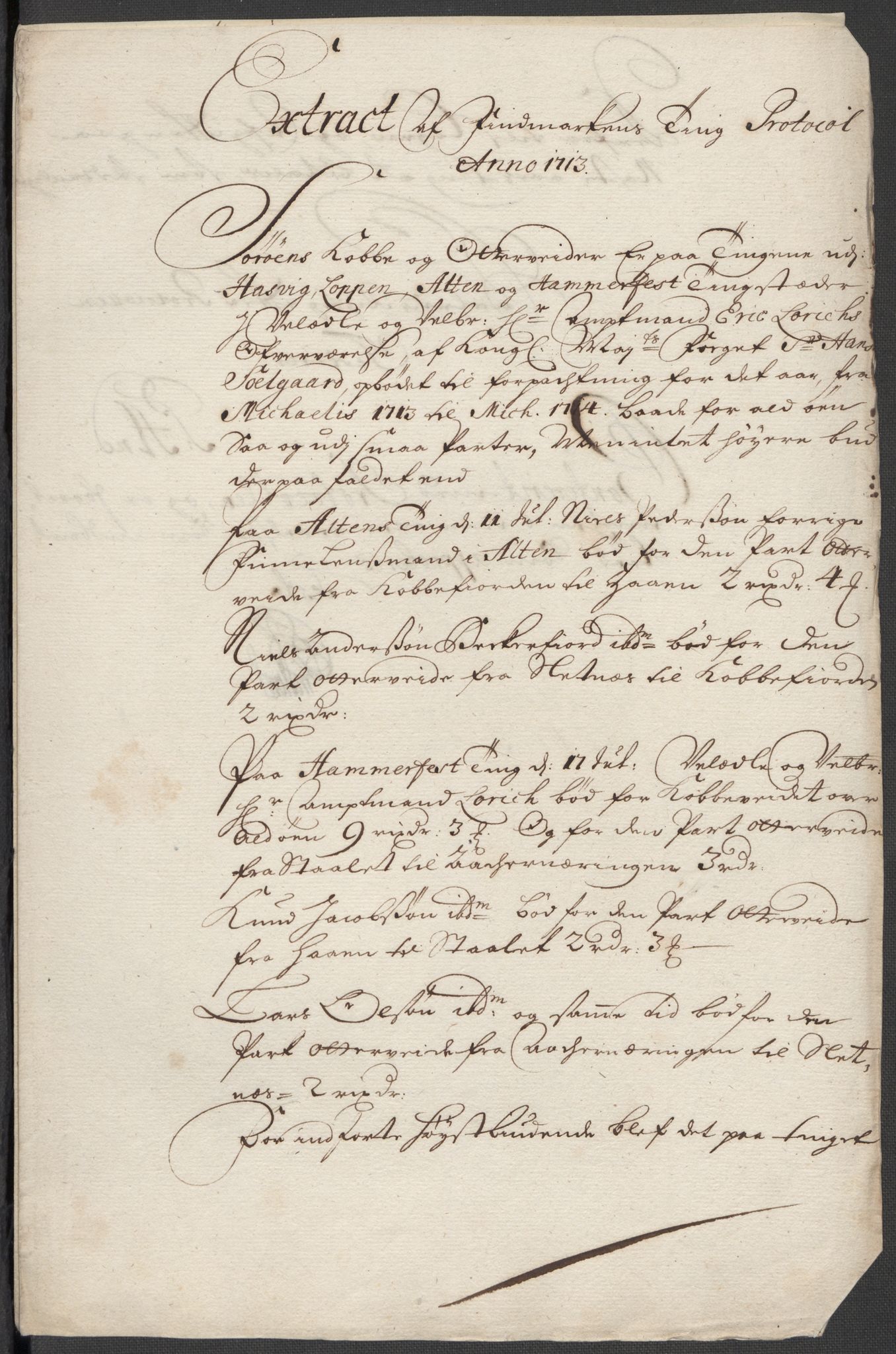 Rentekammeret inntil 1814, Reviderte regnskaper, Fogderegnskap, RA/EA-4092/R69/L4856: Fogderegnskap Finnmark/Vardøhus, 1713-1715, p. 52