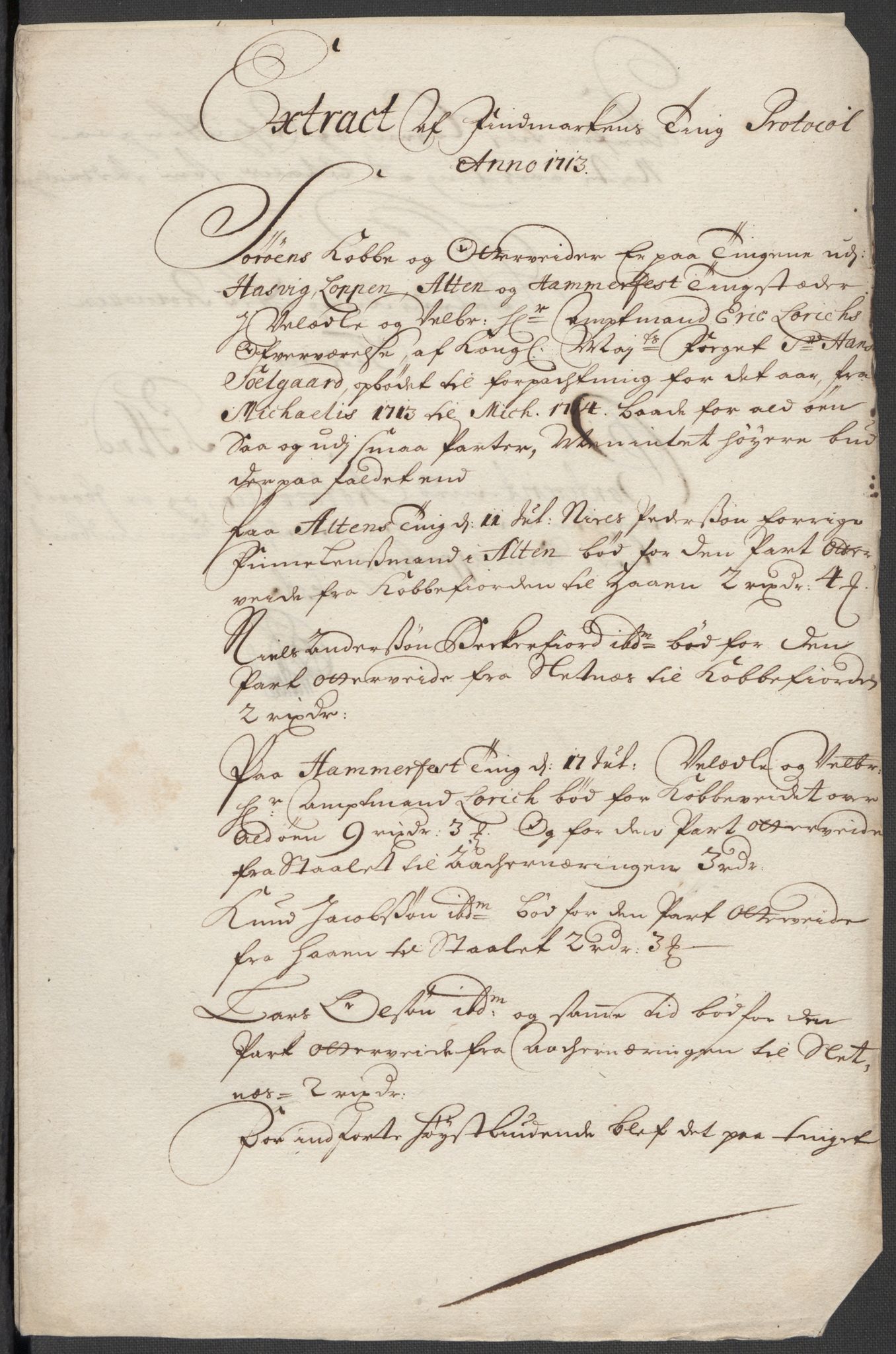 Rentekammeret inntil 1814, Reviderte regnskaper, Fogderegnskap, AV/RA-EA-4092/R69/L4856: Fogderegnskap Finnmark/Vardøhus, 1713-1715, p. 52