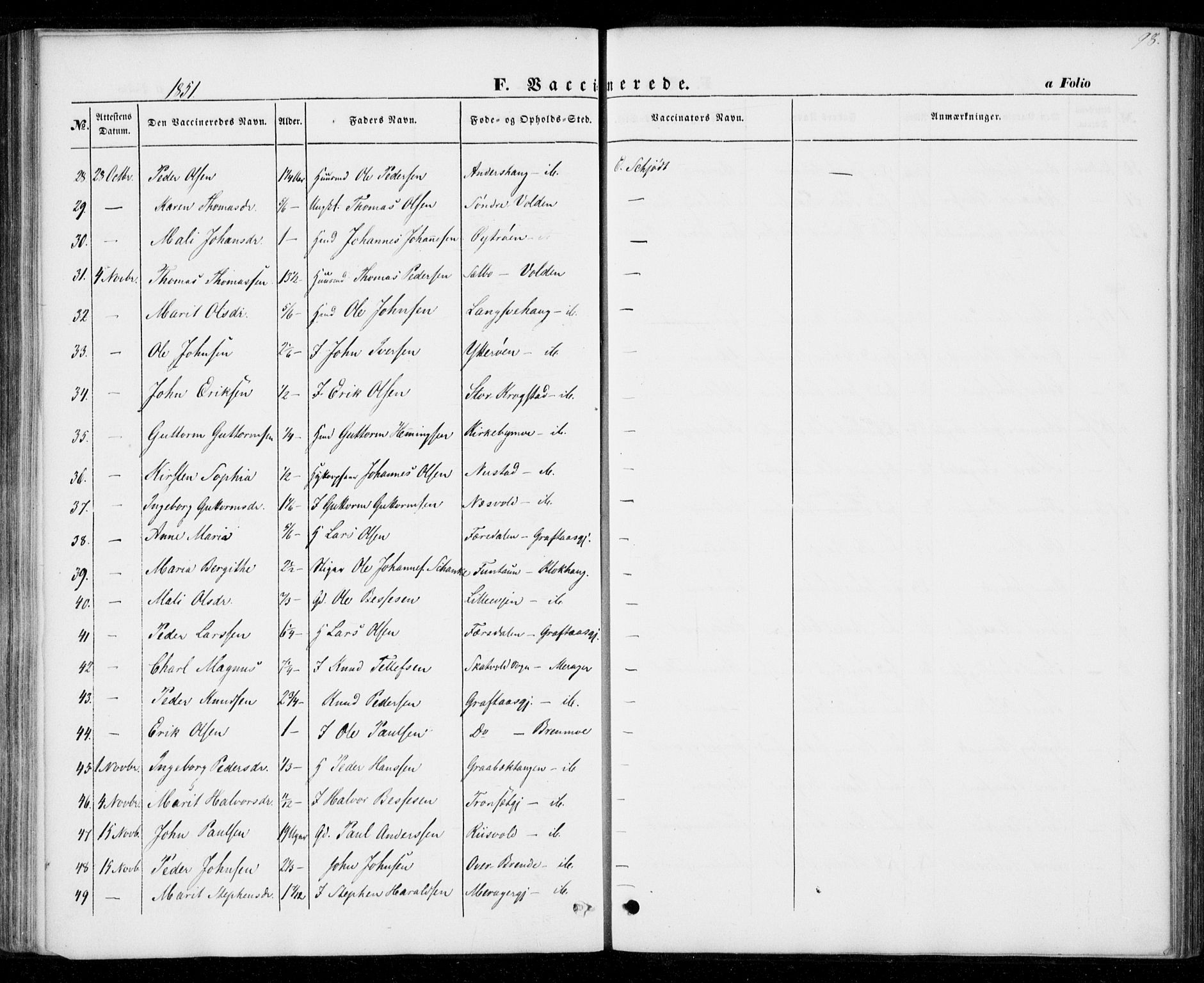 Ministerialprotokoller, klokkerbøker og fødselsregistre - Nord-Trøndelag, SAT/A-1458/706/L0040: Parish register (official) no. 706A01, 1850-1861, p. 98