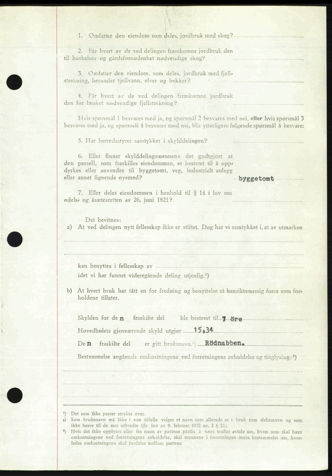 Idd og Marker sorenskriveri, AV/SAO-A-10283/G/Gb/Gbb/L0014: Mortgage book no. A14, 1950-1950, Diary no: : 1182/1950