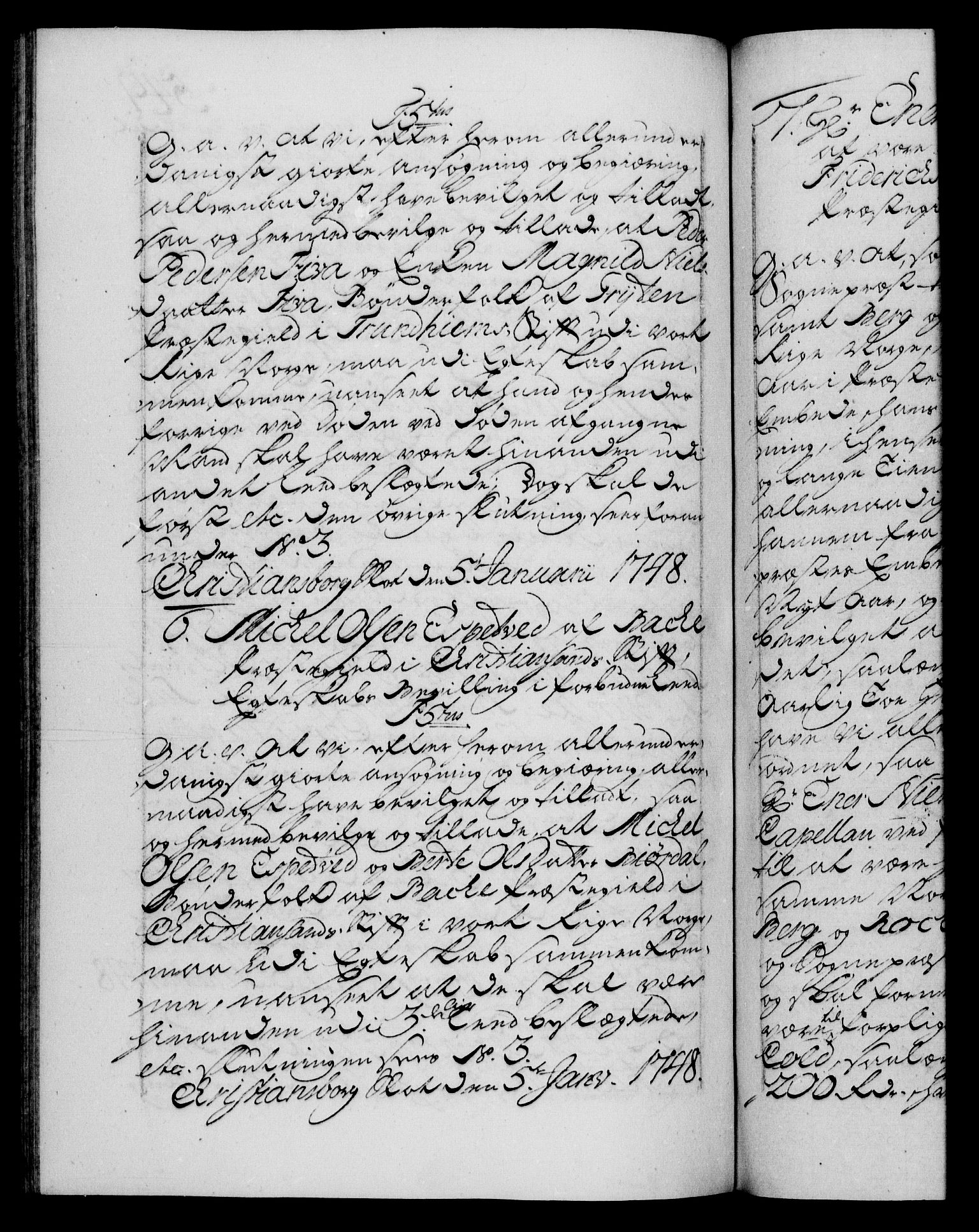 Danske Kanselli 1572-1799, AV/RA-EA-3023/F/Fc/Fca/Fcaa/L0035: Norske registre, 1746-1748, p. 549b