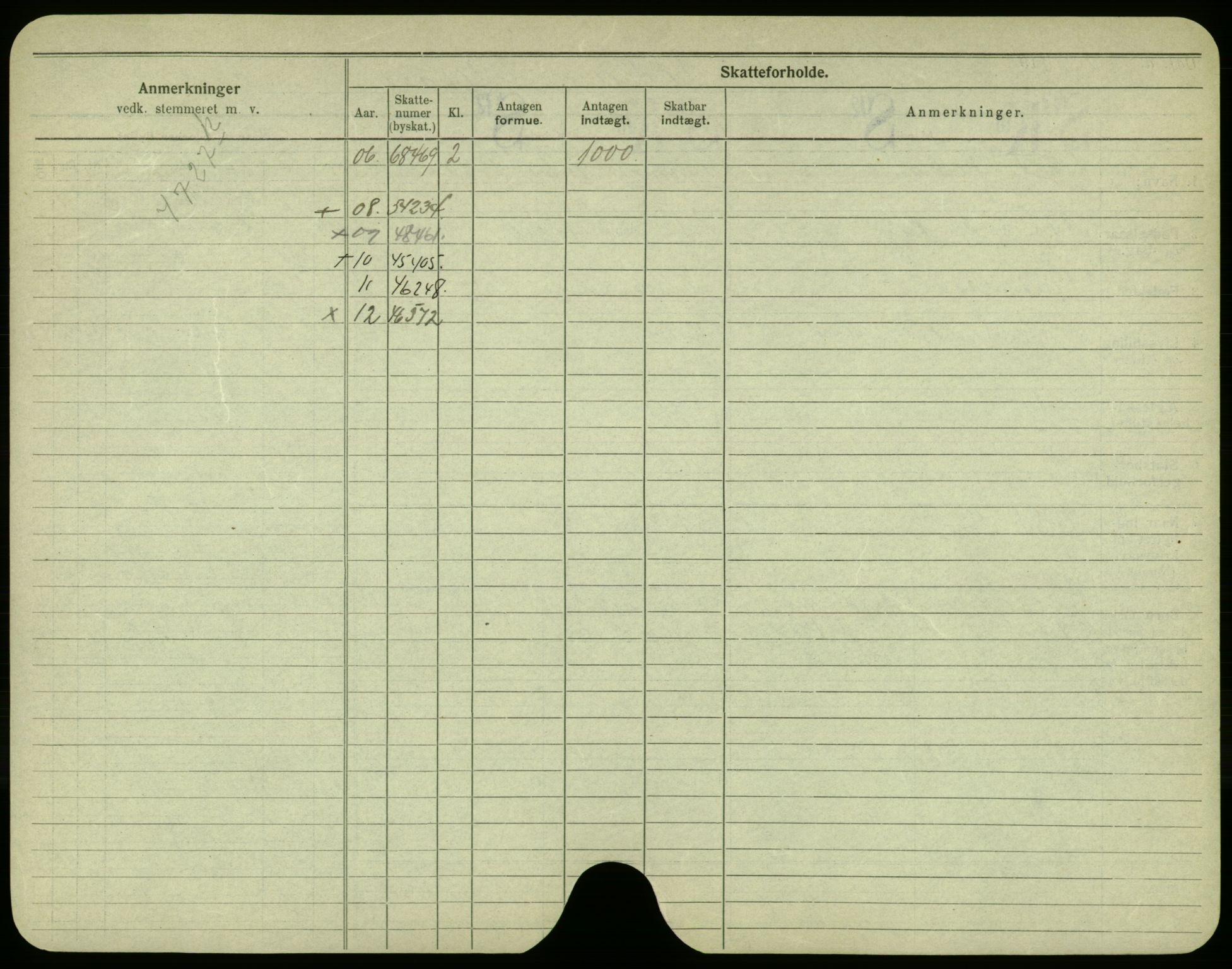 Oslo folkeregister, Registerkort, AV/SAO-A-11715/F/Fa/Fac/L0003: Menn, 1906-1914, p. 102b