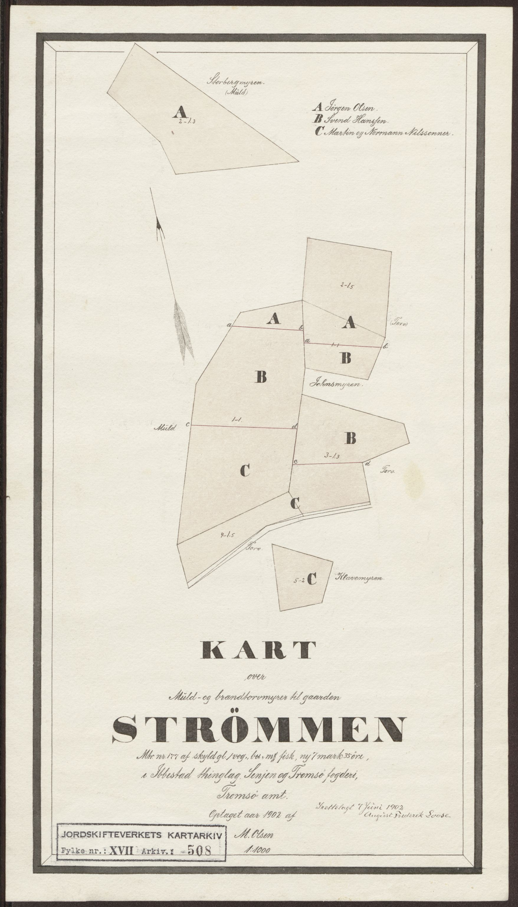 Jordskifteverkets kartarkiv, RA/S-3929/T, 1859-1988, p. 590