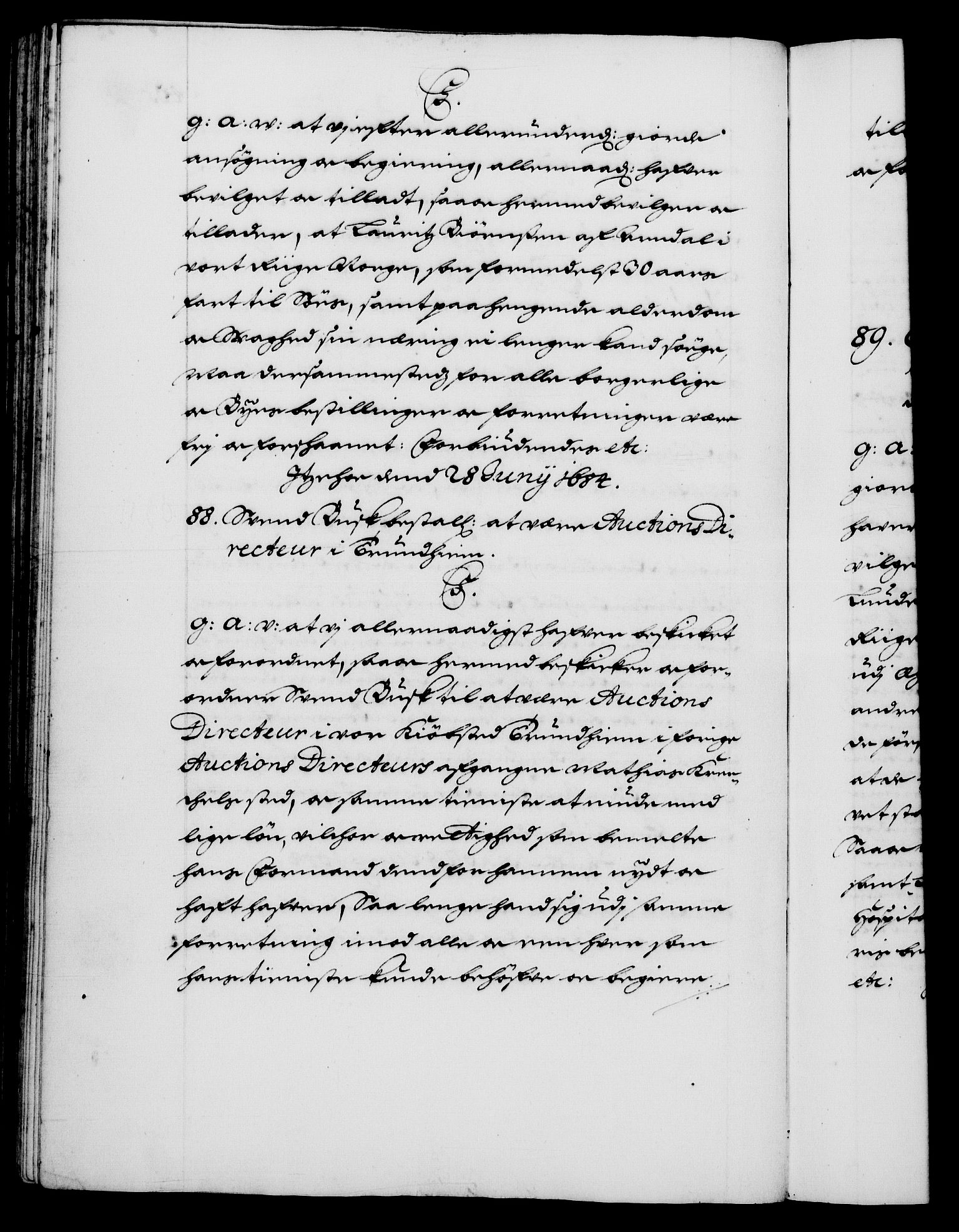 Danske Kanselli 1572-1799, RA/EA-3023/F/Fc/Fca/Fcaa/L0013: Norske registre (mikrofilm), 1681-1684, p. 465b