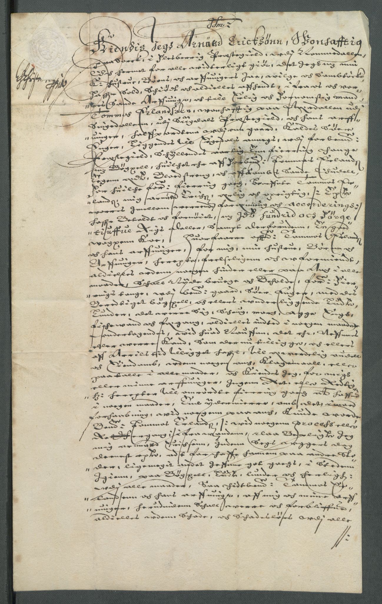 Riksarkivets diplomsamling, AV/RA-EA-5965/F02/L0168: Dokumenter, 1658-1660, p. 121