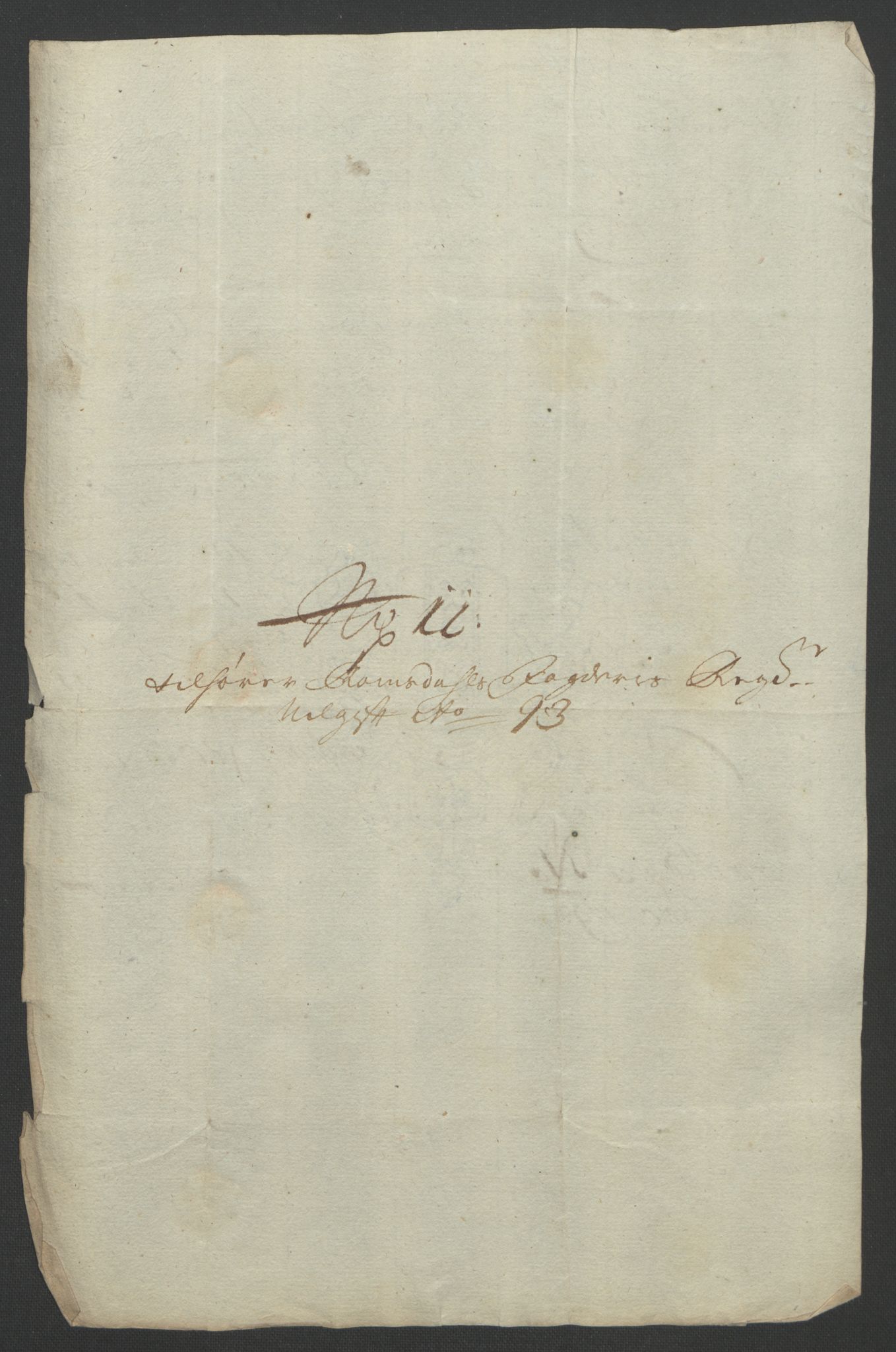 Rentekammeret inntil 1814, Reviderte regnskaper, Fogderegnskap, AV/RA-EA-4092/R55/L3651: Fogderegnskap Romsdal, 1693-1694, p. 154