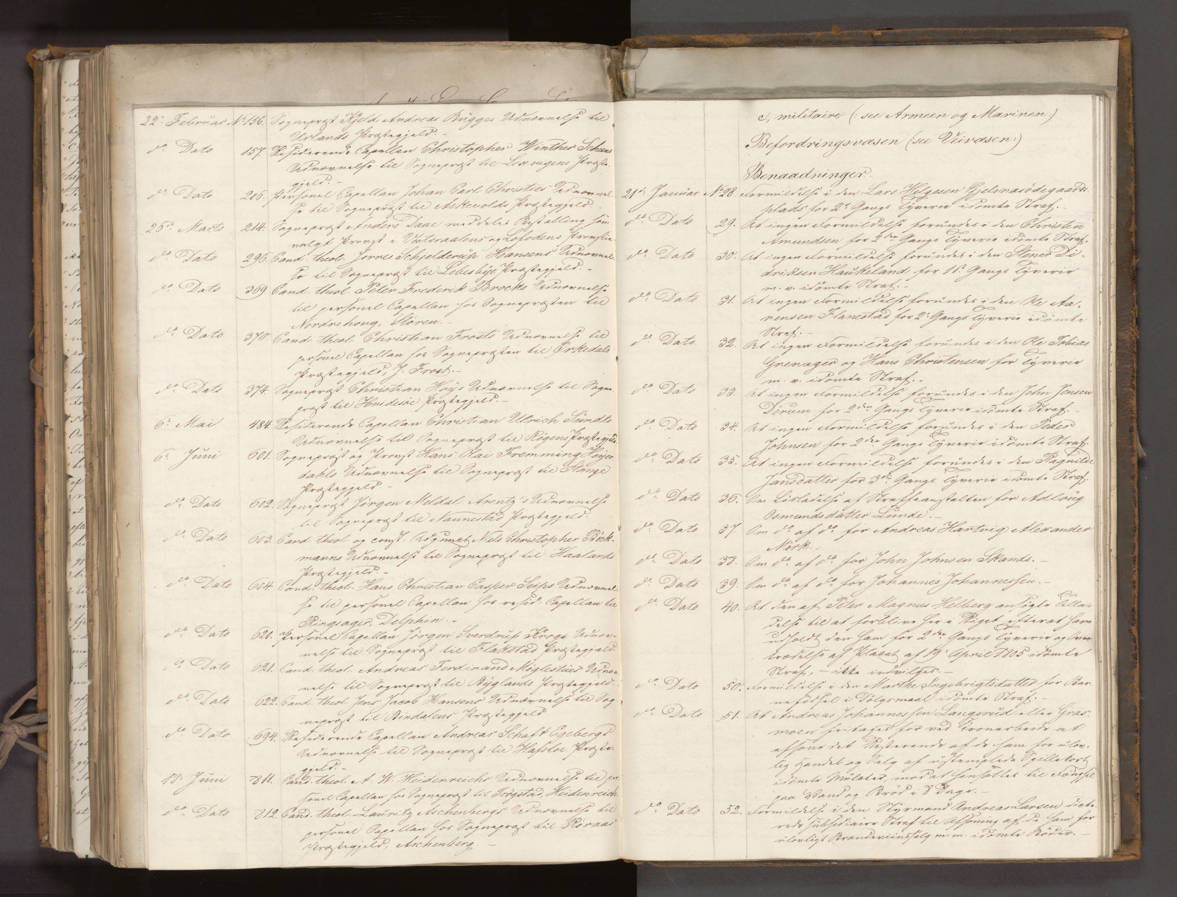 Statsrådssekretariatet, AV/RA-S-1001/A/Ab/L0051: Kgl. res. nr. 1-814, 1. halvår, 1840