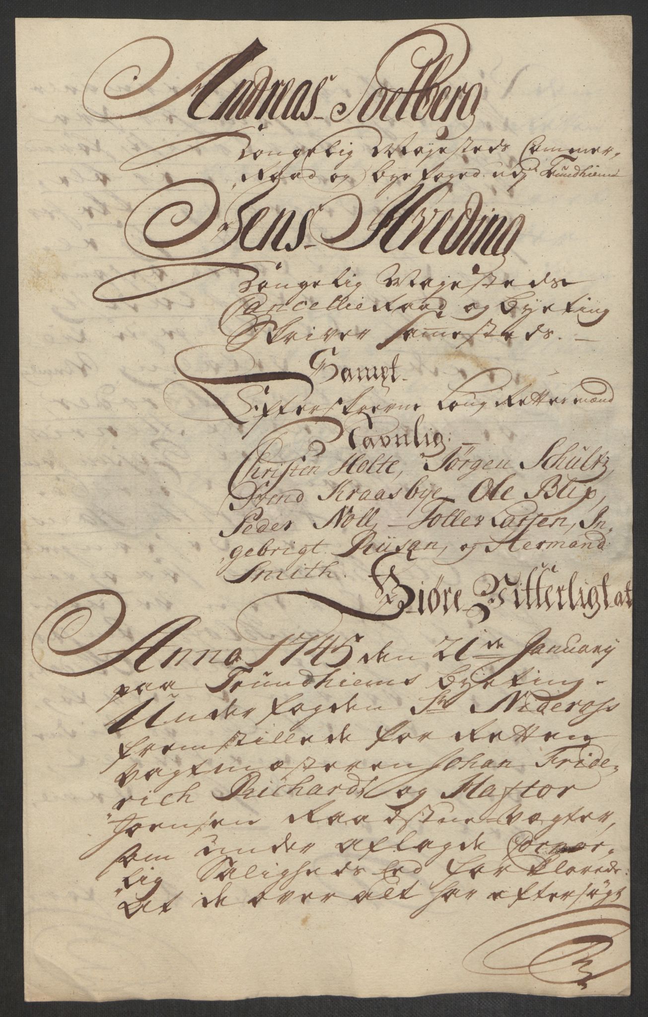 Rentekammeret inntil 1814, Reviderte regnskaper, Byregnskaper, AV/RA-EA-4066/R/Rs/L0541: [S22] Sikt og sakefall, 1743-1746, p. 152