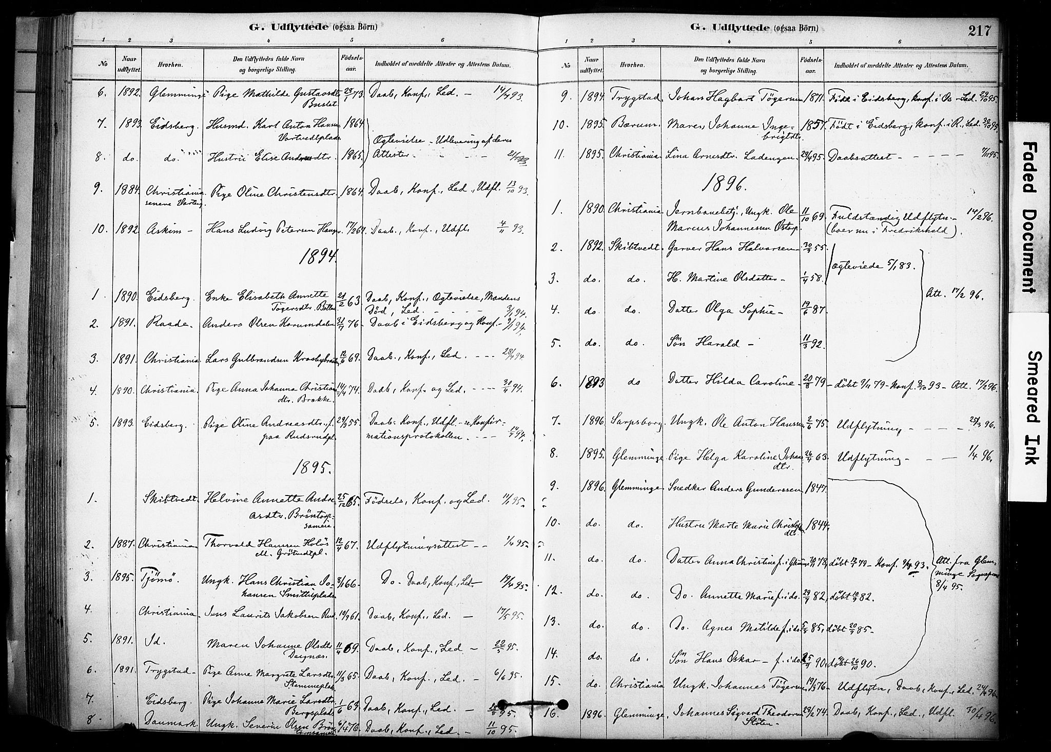 Rakkestad prestekontor Kirkebøker, AV/SAO-A-2008/F/Fc/L0001: Parish register (official) no. III 1, 1878-1905, p. 217